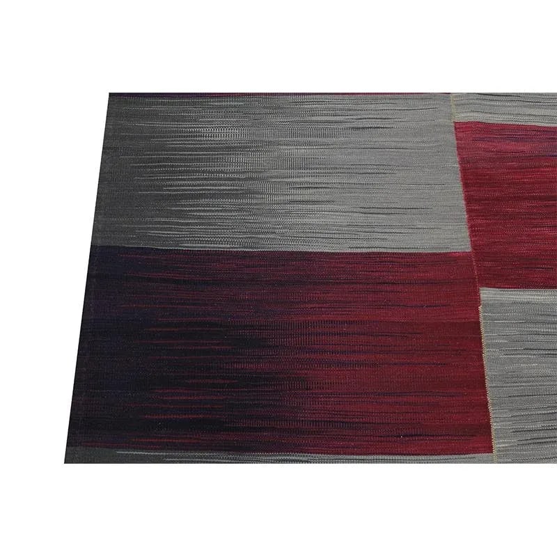 Handwoven Scandinavian Style Persian Kilim Area Rug 5'4'' X 6'6'' - 5