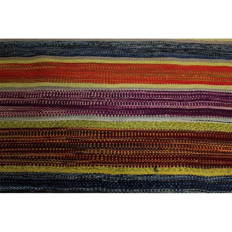 Handwoven Scandinavian Style Kilim Area Rug 4'9'' X 6'7'' - 5