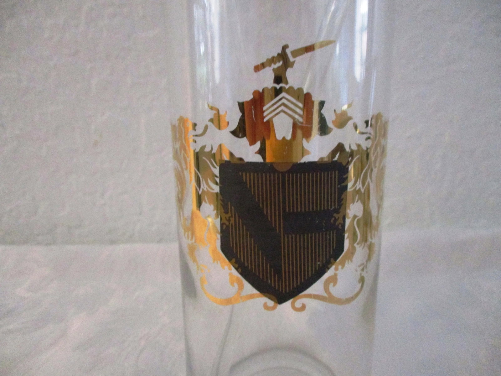 Mid-Century Knight Coat of Arms Cocktail Set, 5 Pcs - 3