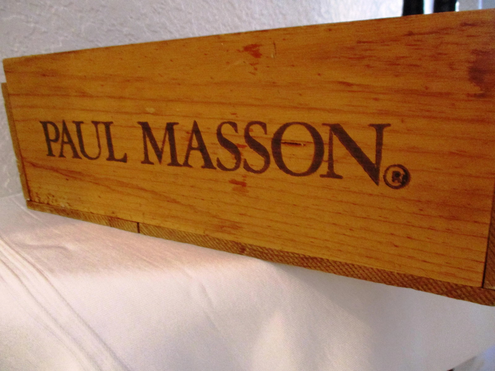 Mid-Century Paul Masson Winery Saratoga California Wine Box - 4