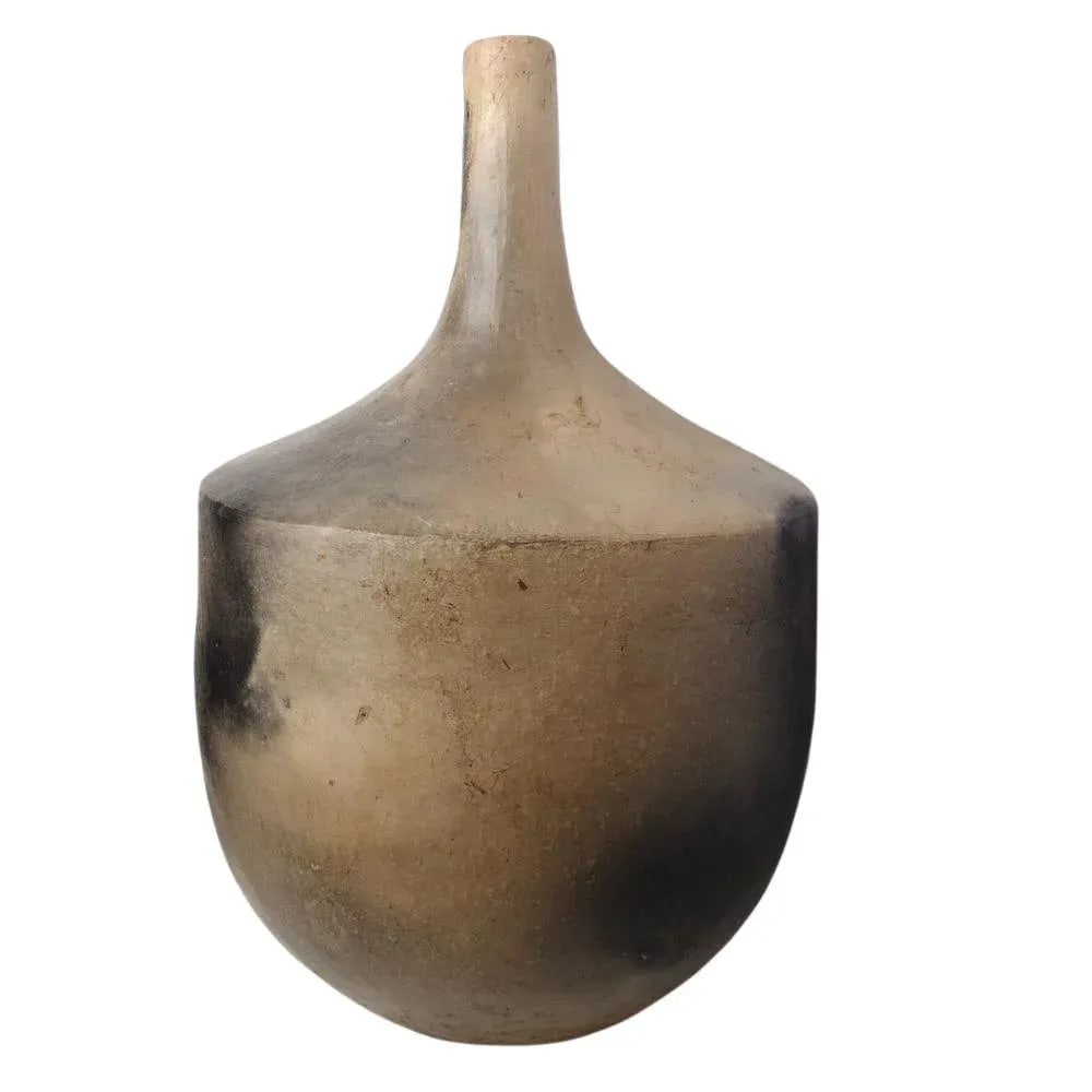Gafsa Long-Necked Earthenware Vessel - 4
