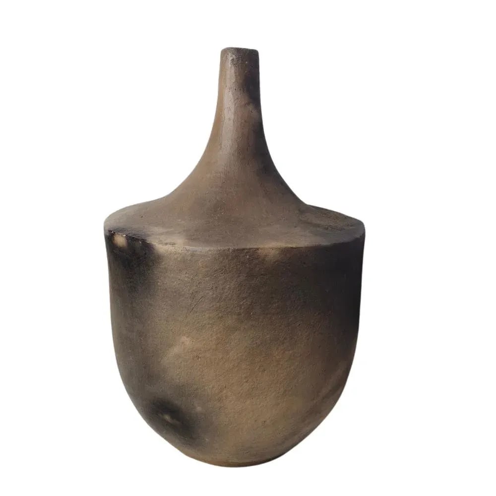 Gafsa Long-Necked Earthenware Vessel - 5