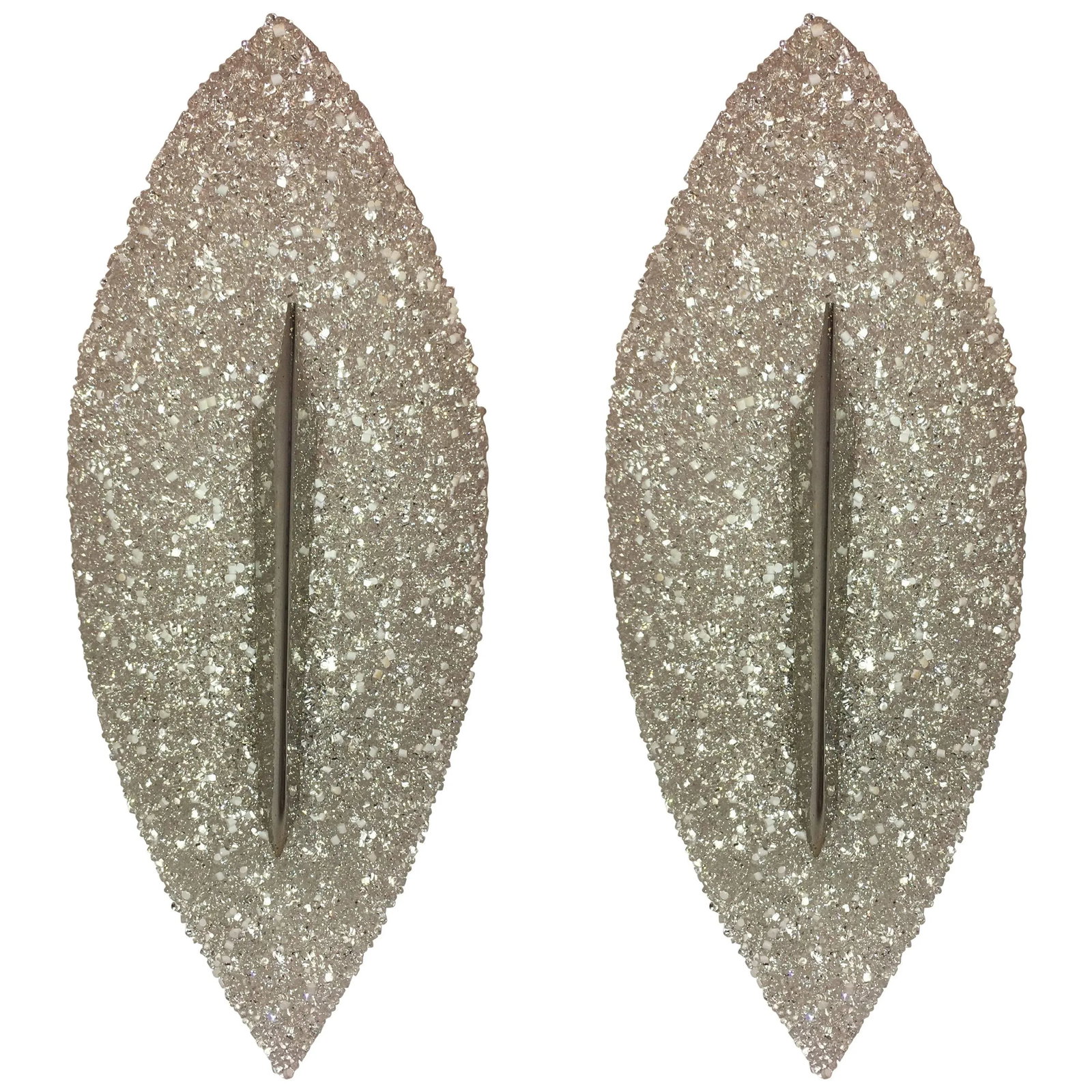 1960s French Resin Sconces - A Pair - 13