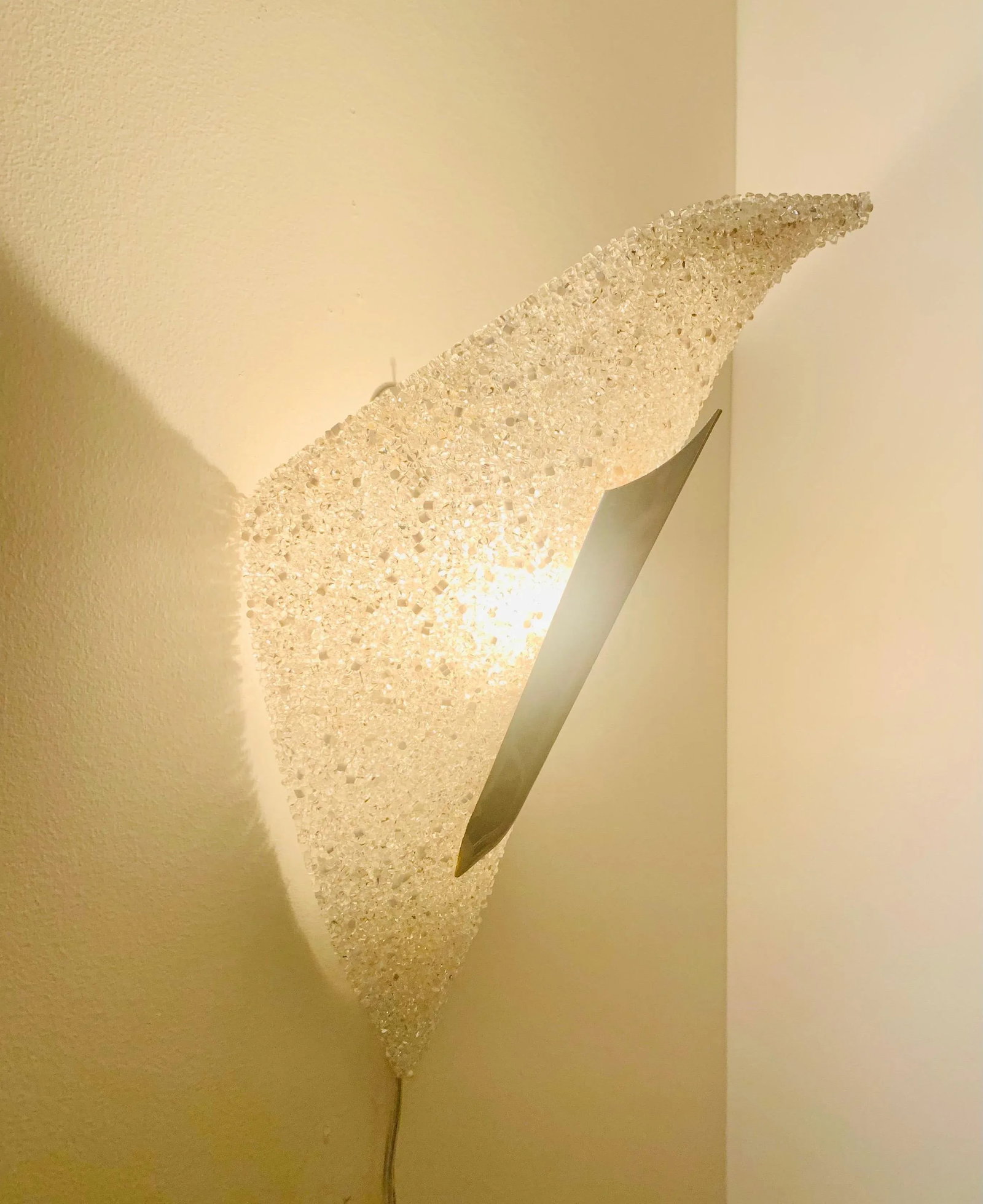 1960s French Resin Sconces - A Pair - 4