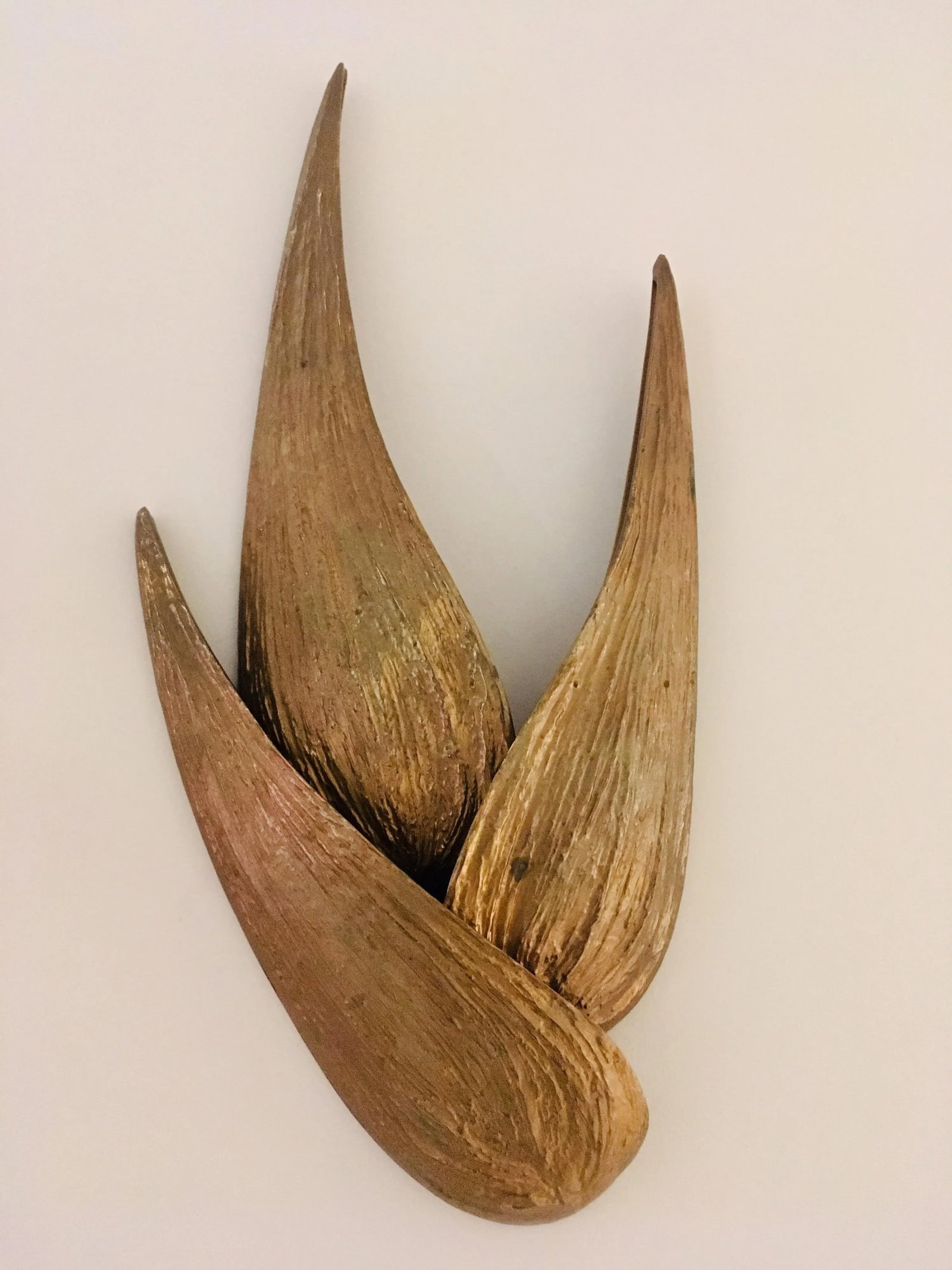 Large Bronze Chrystiane Charles Wall Light - 7