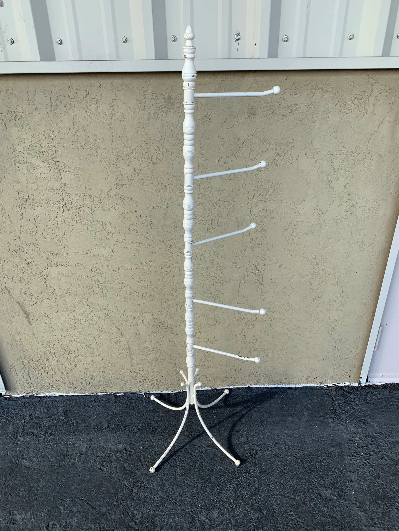 Vintage Hat/ Scarf Hall Tree Stand - 2
