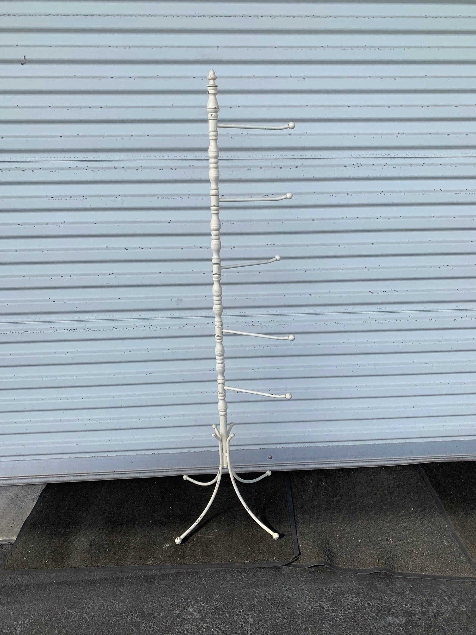 Vintage Hat/ Scarf Hall Tree Stand - 3