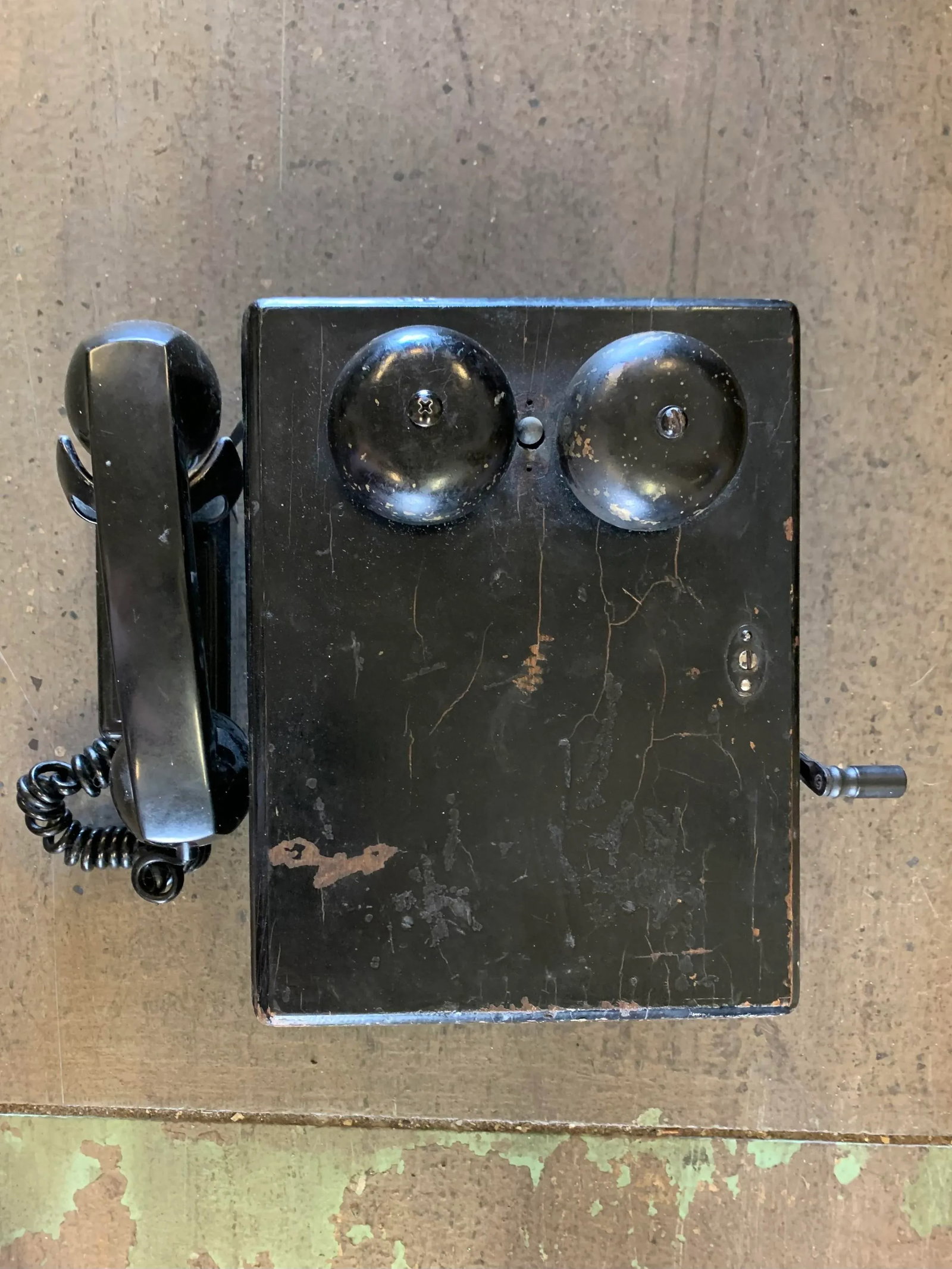 Antique Western Electric Magneto 300k/400k Ringer Box Crank Phone Telephone - 11