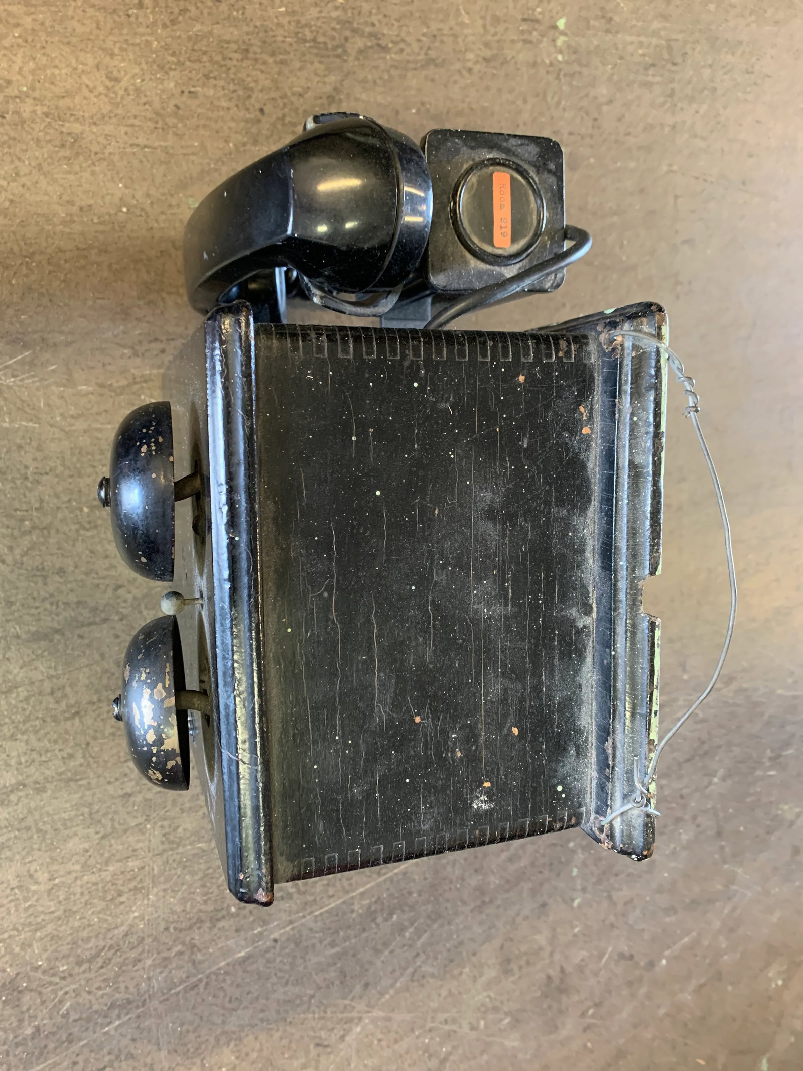 Antique Western Electric Magneto 300k/400k Ringer Box Crank Phone Telephone - 2