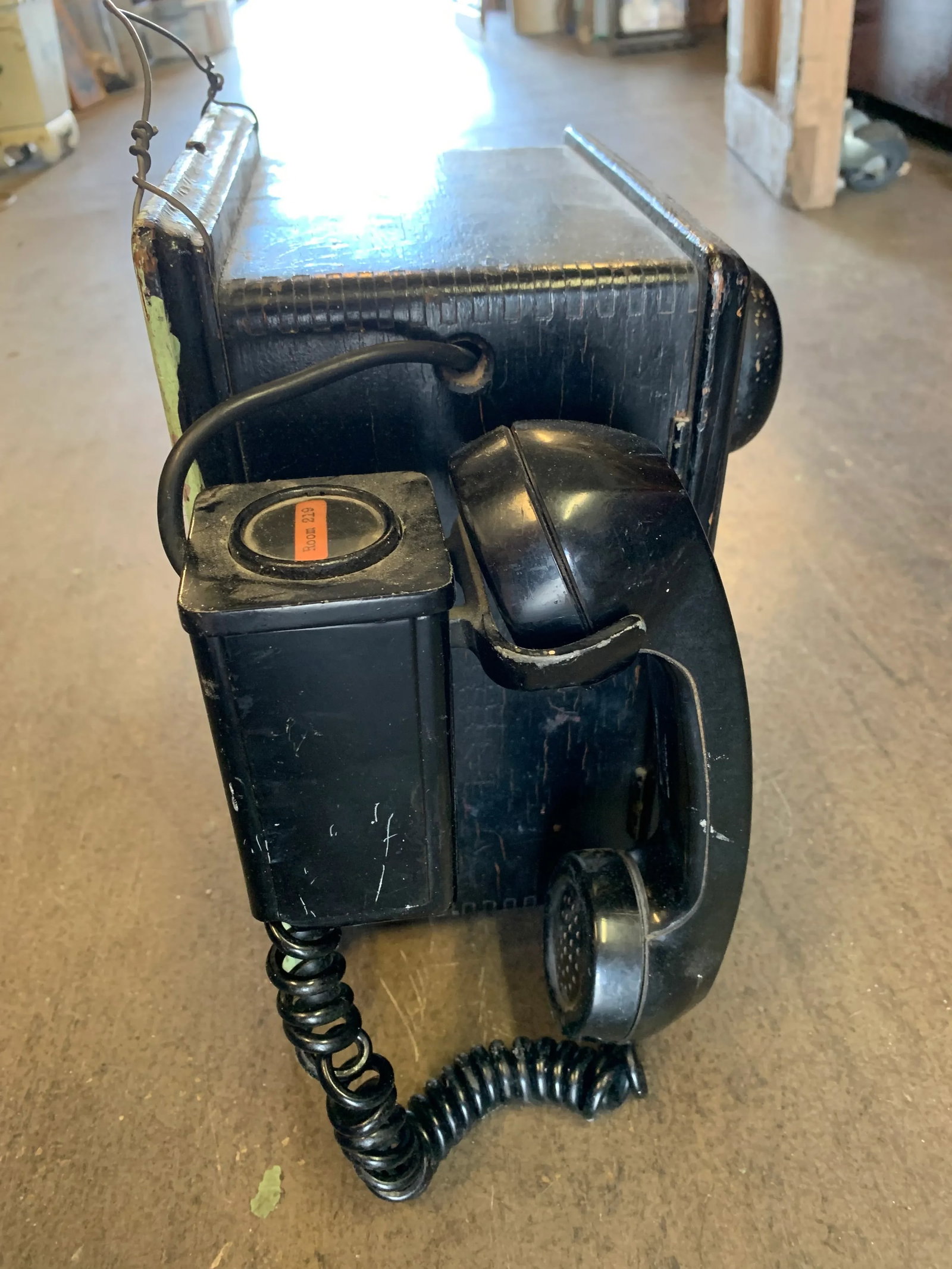 Antique Western Electric Magneto 300k/400k Ringer Box Crank Phone Telephone - 4
