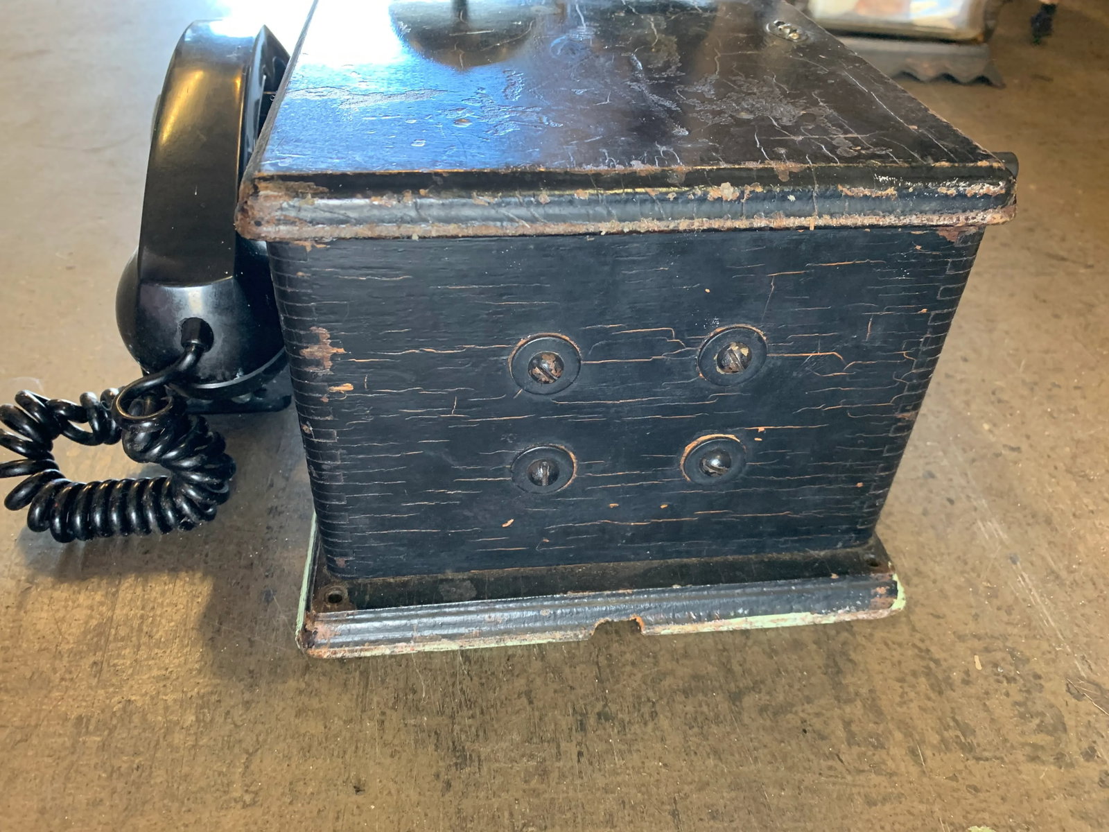 Antique Western Electric Magneto 300k/400k Ringer Box Crank Phone Telephone - 8