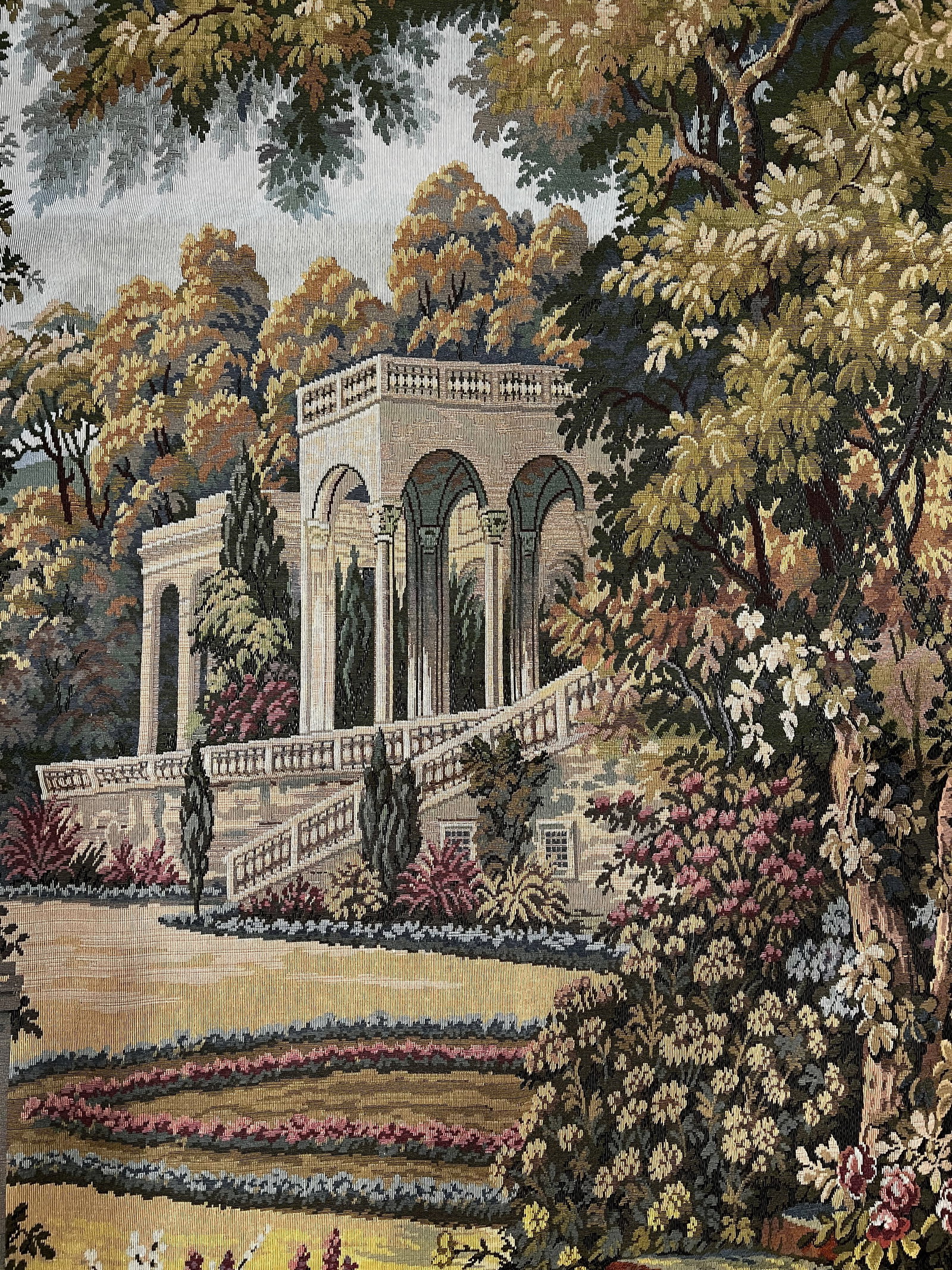 1990s Lake Como Garden Tapestry - 3