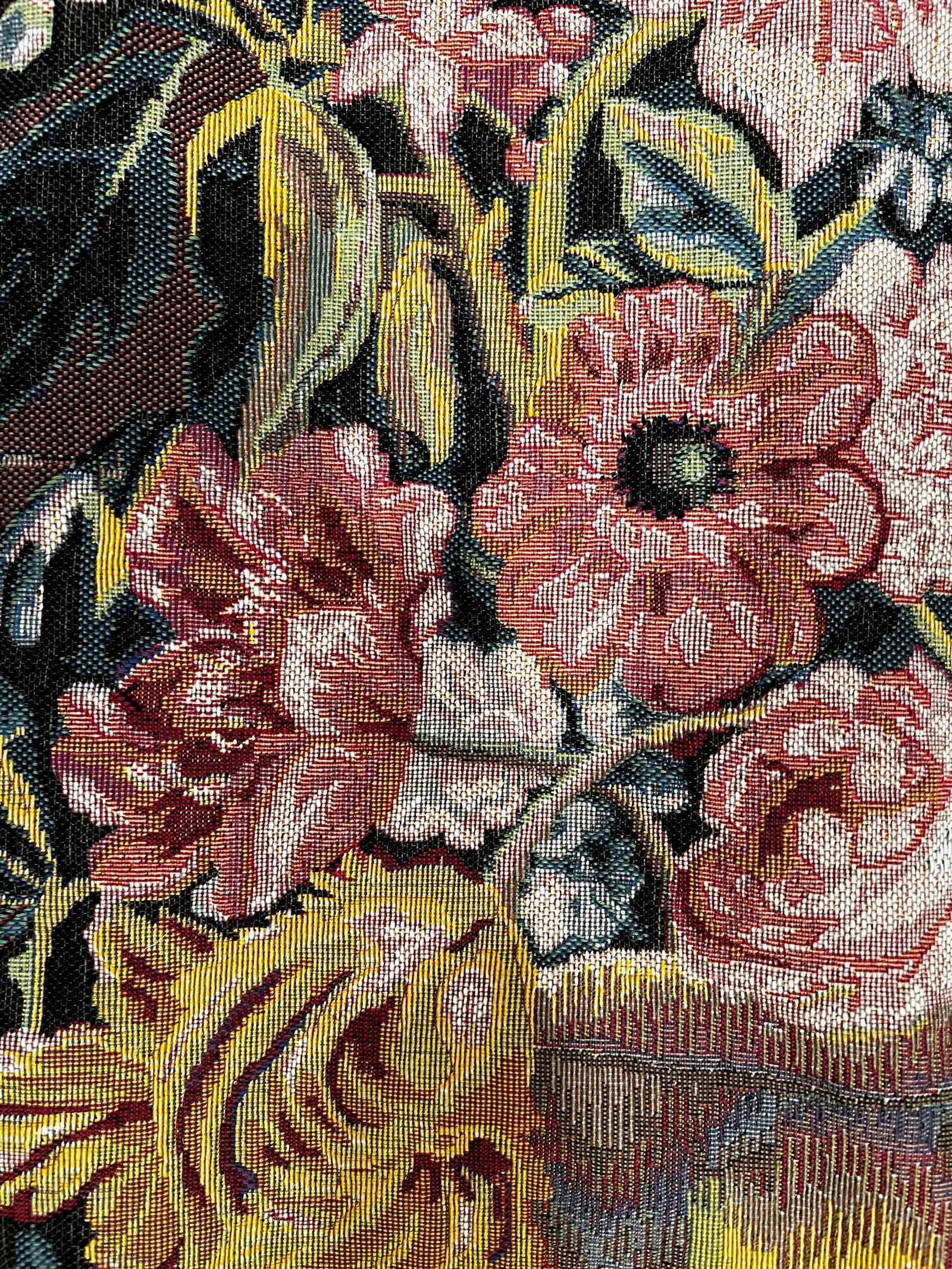 1990s Flower Vase Tapestry - 11
