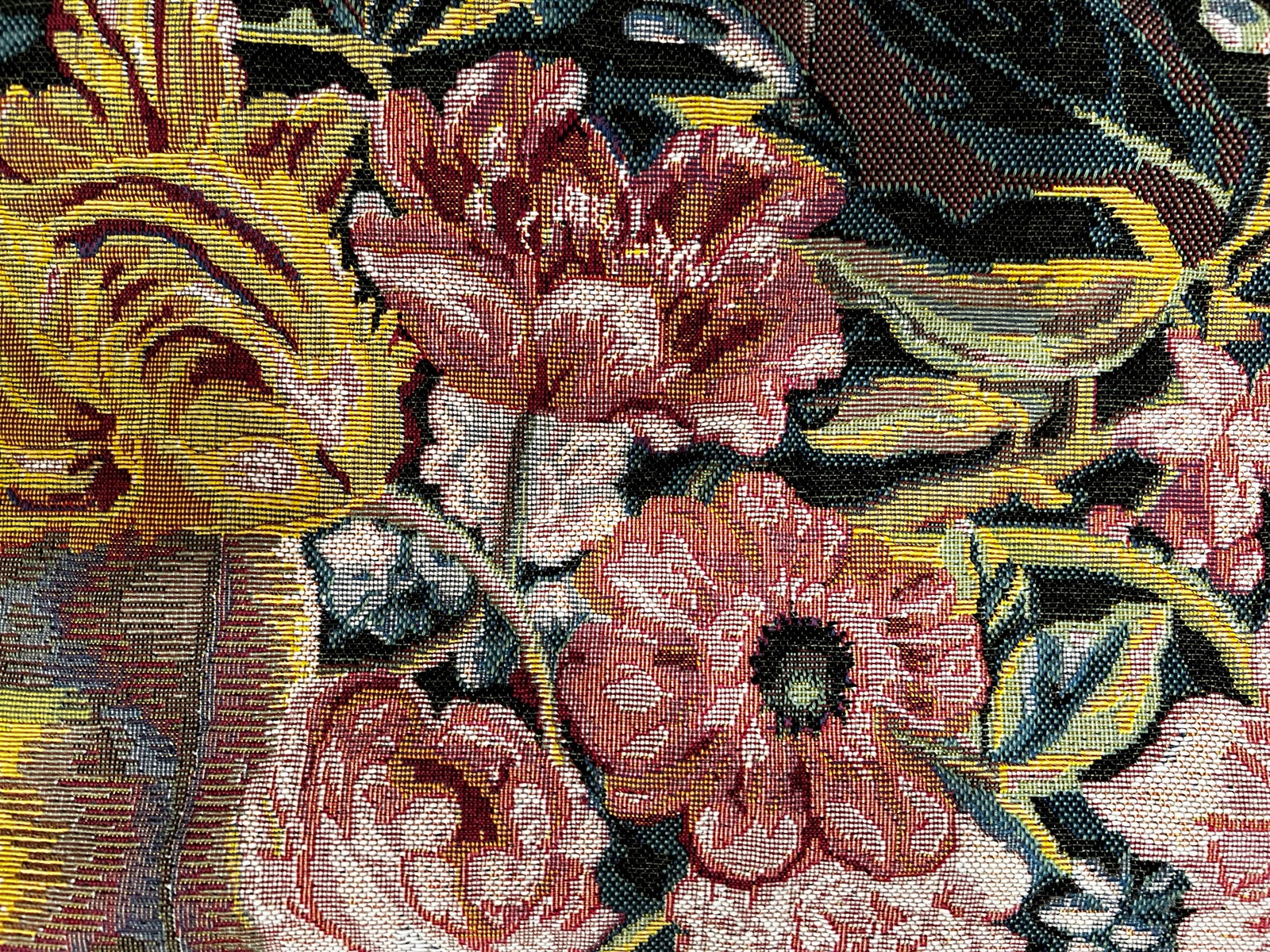 1990s Flower Vase Tapestry - 3