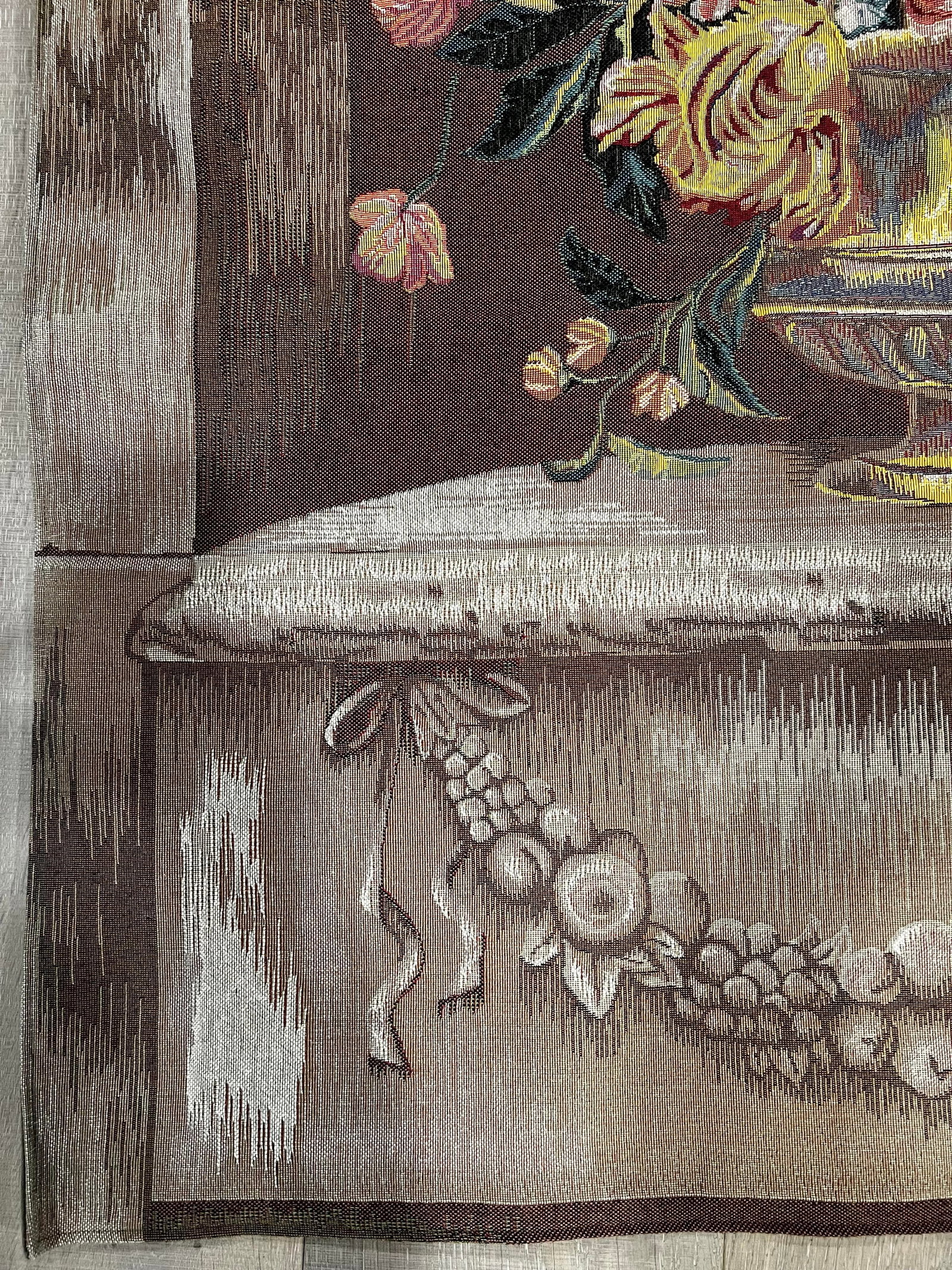 1990s Flower Vase Tapestry - 6