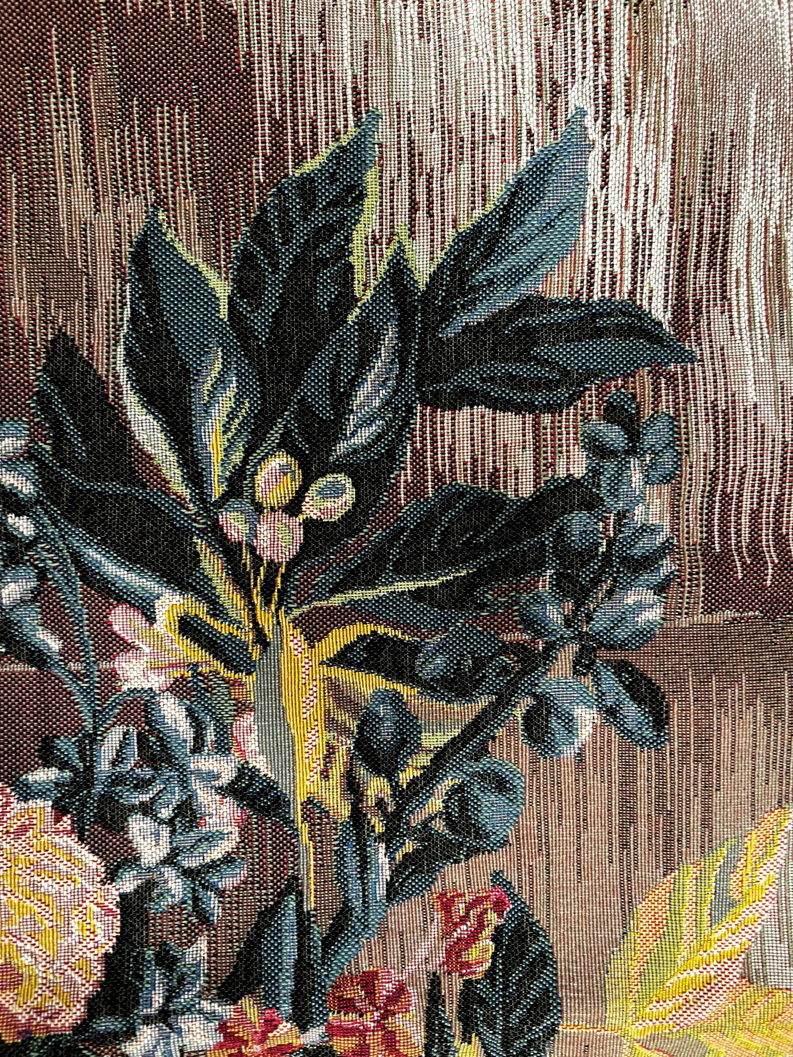 1990s Flower Vase Tapestry - 8