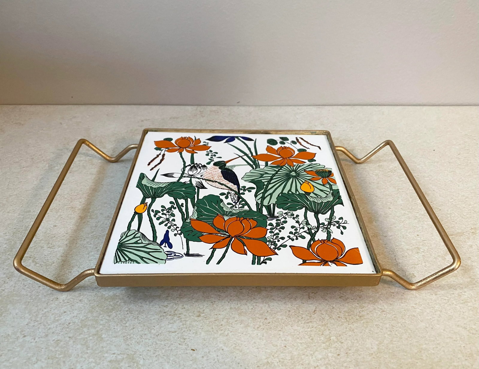 Vintage Tile Trivet - 2