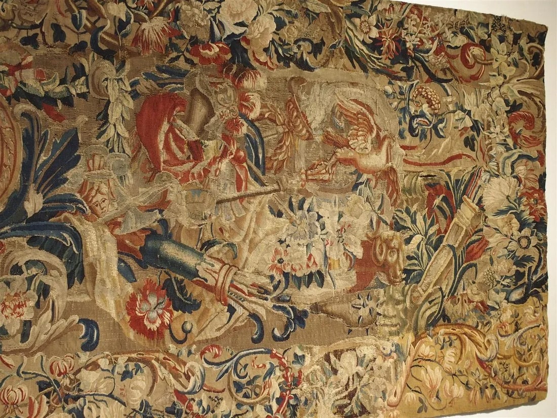 Antique French Beauvais Tapestry From the Late 17th Century - 7