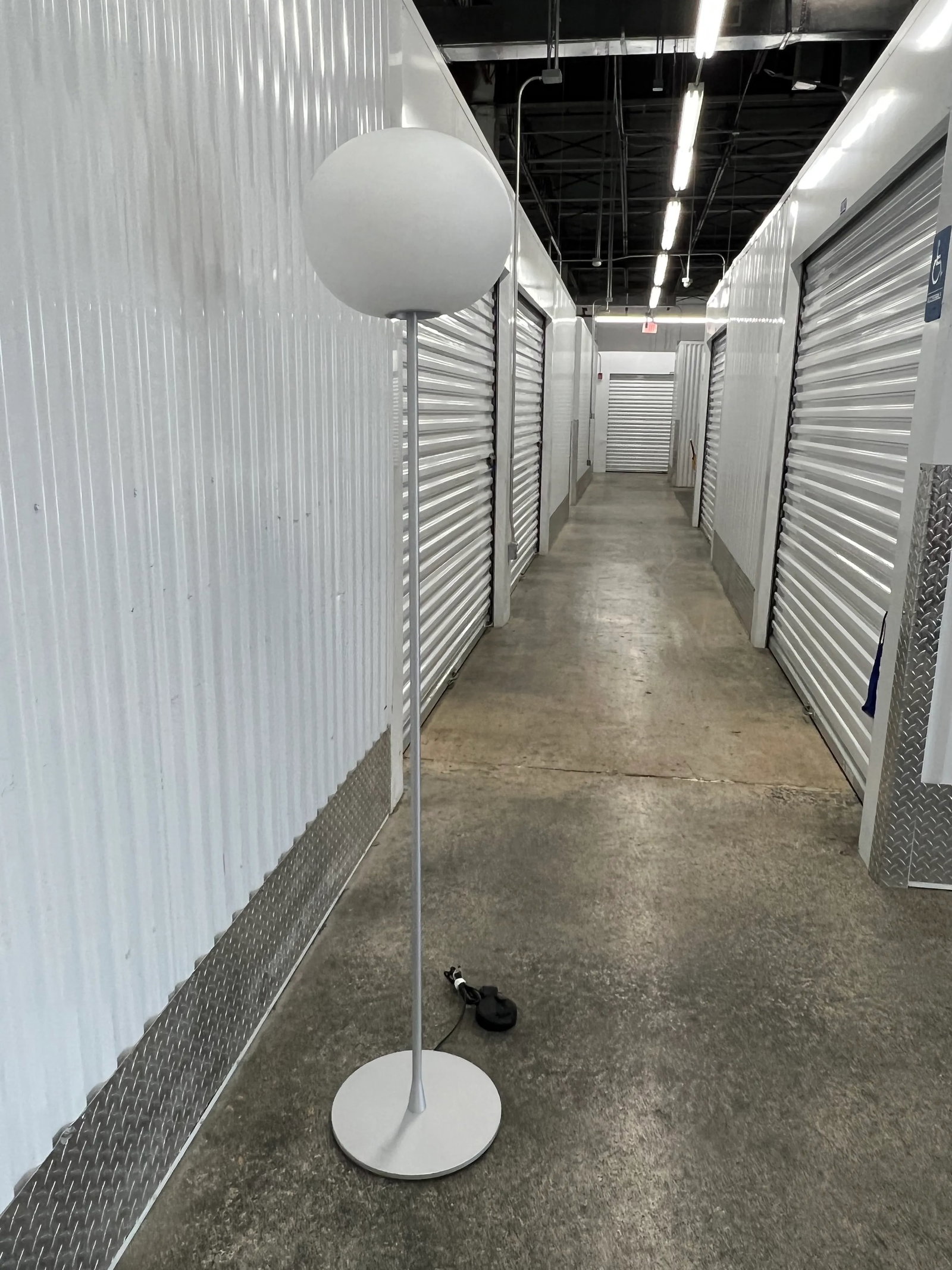 1990s Flos Glow Ball Floor Lamp by Jasper Morrison - 8