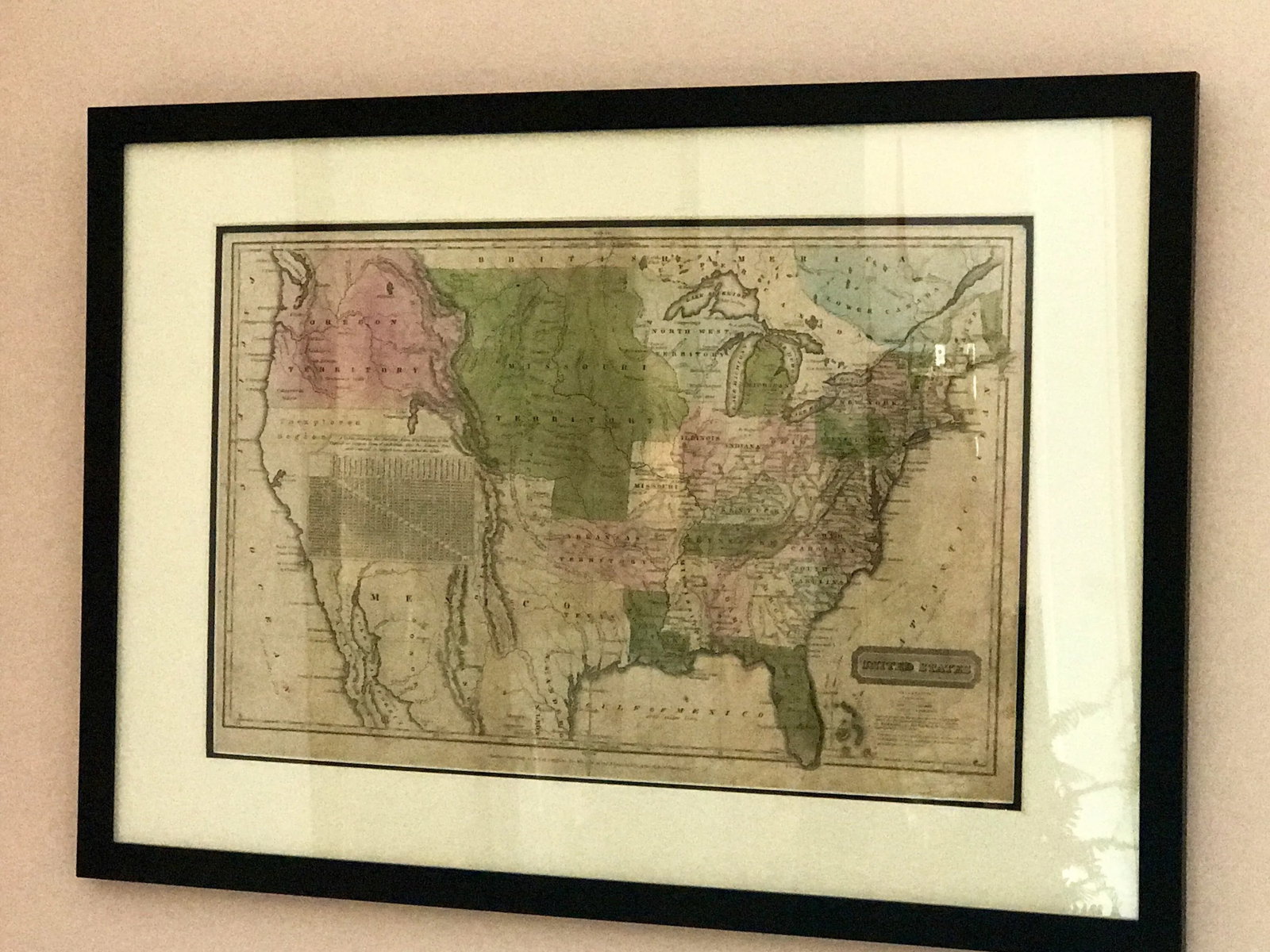 Pre-Civil Map of United States - 4