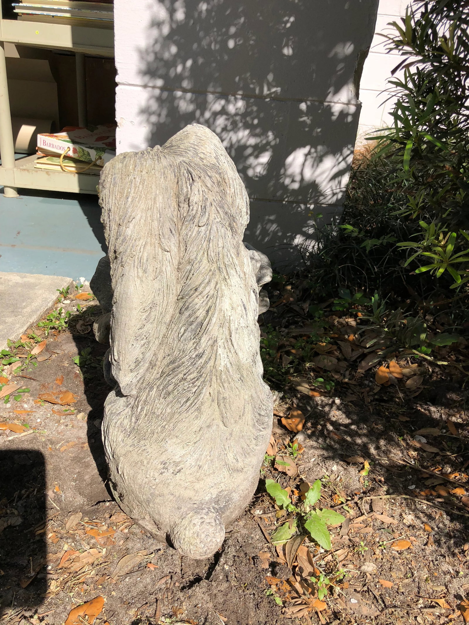 Bunny Concrete Planter - 2