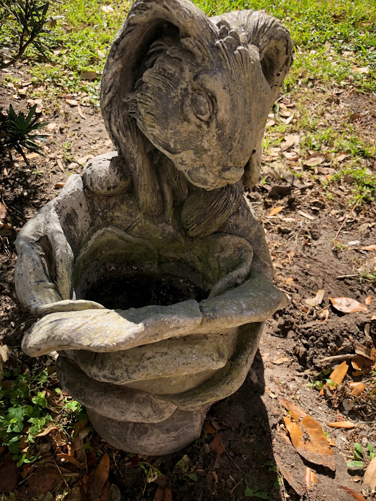 Bunny Concrete Planter - 4