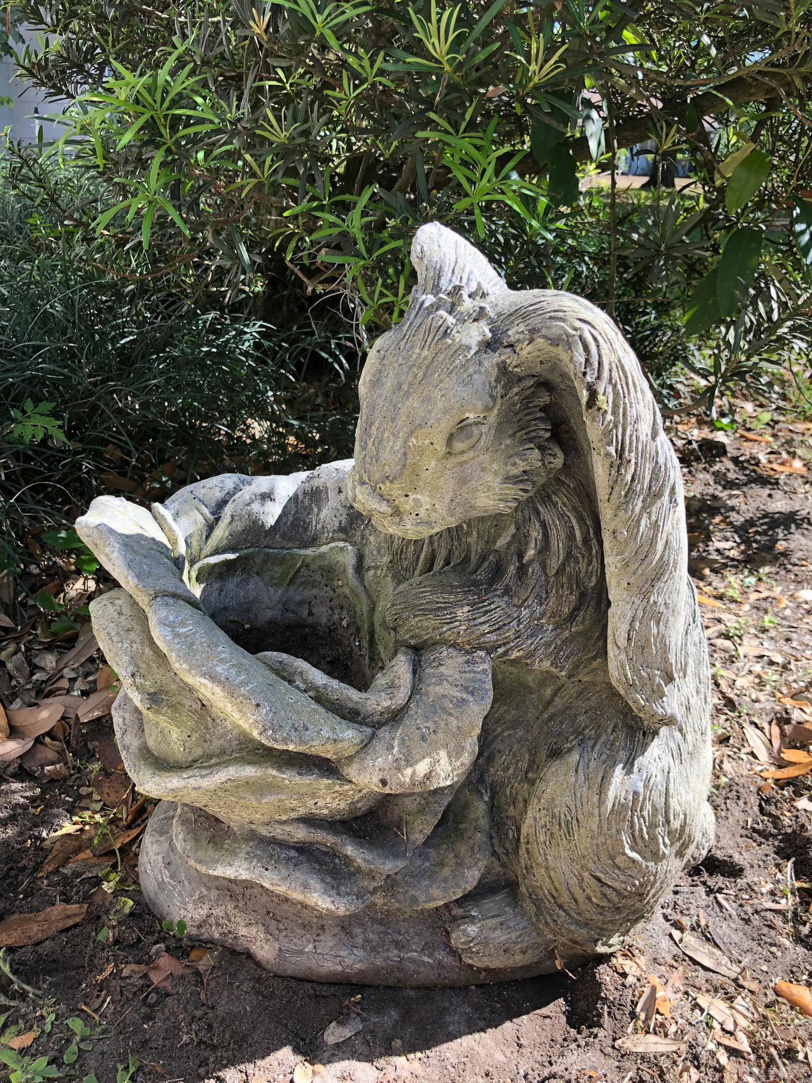 Bunny Concrete Planter - 5