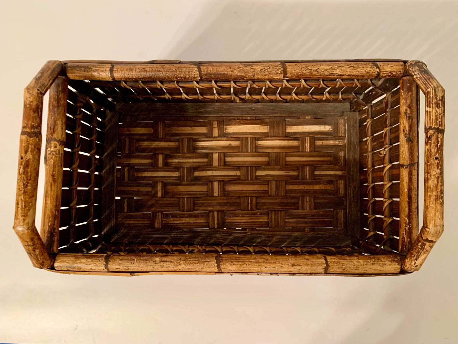 Vintage Boho Chic Bamboo Planter - 9