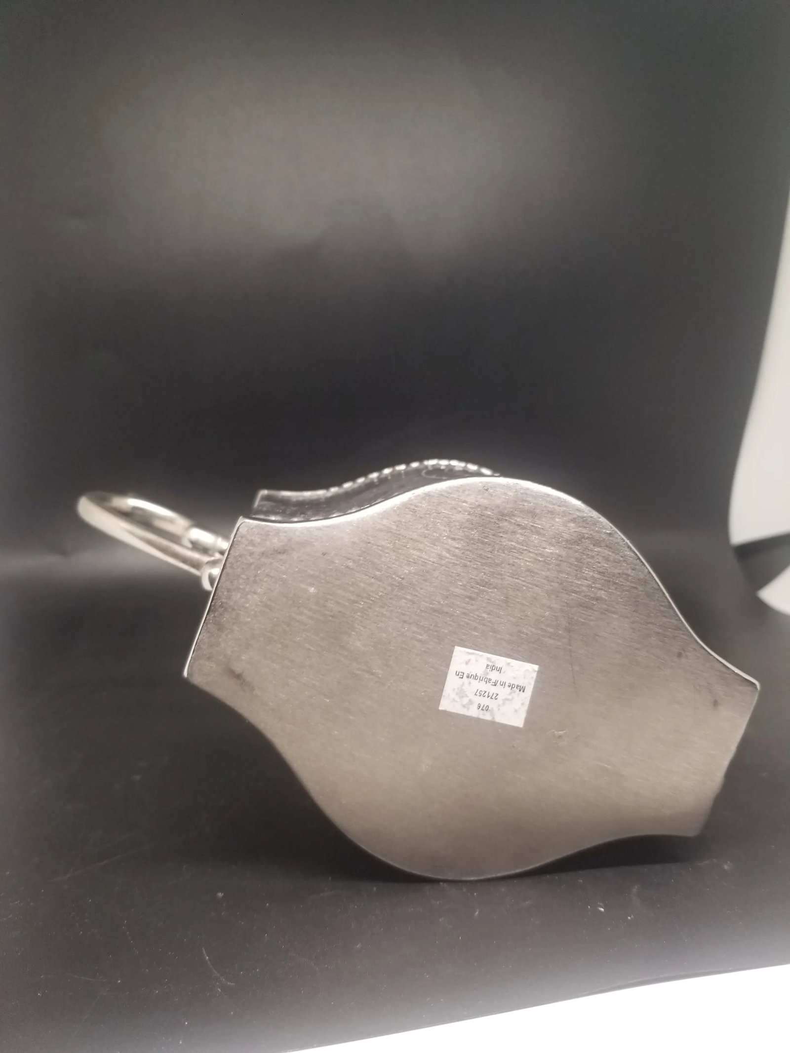 Vintage Metal Teapot, India - 4