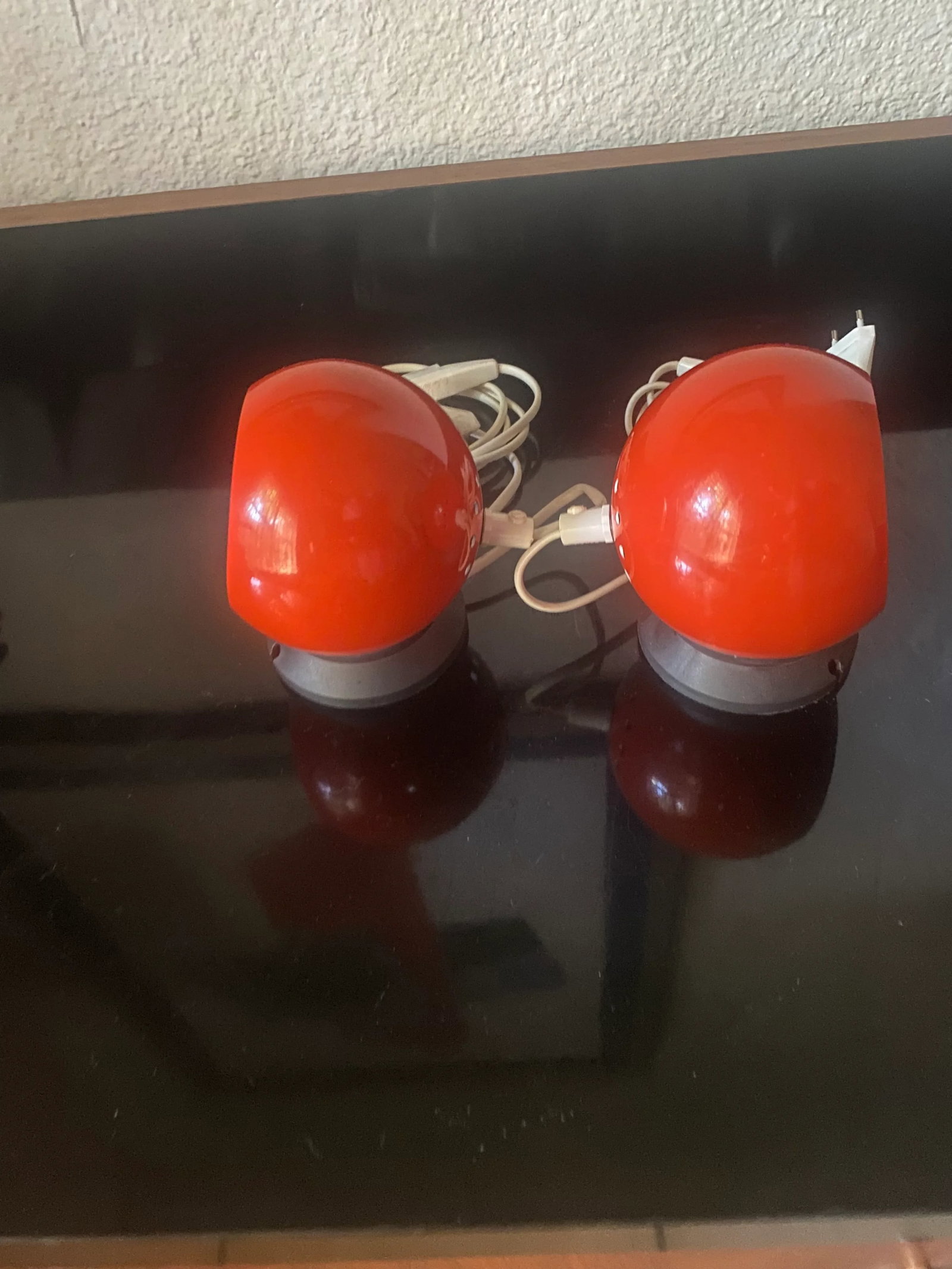60s Abo Rander Magnetic Ball Wall Lamps a Pair - 10