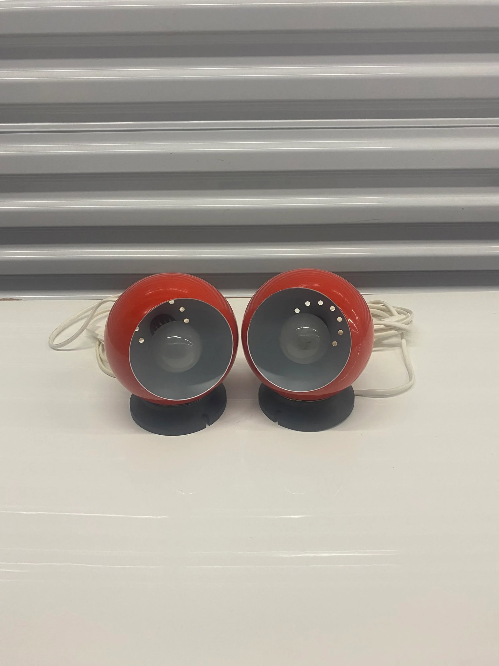 60s Abo Rander Magnetic Ball Wall Lamps a Pair - 12