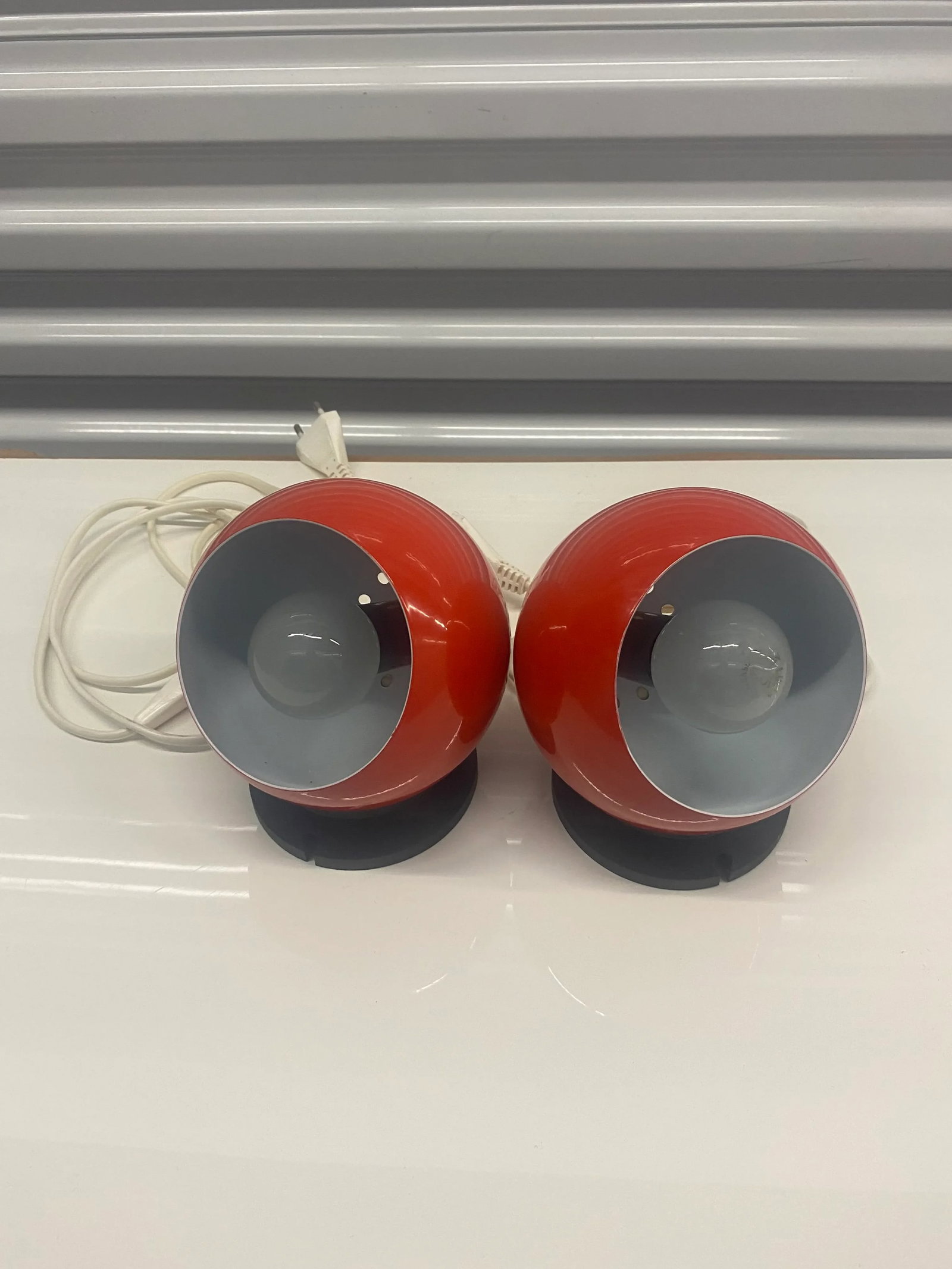 60s Abo Rander Magnetic Ball Wall Lamps a Pair - 13