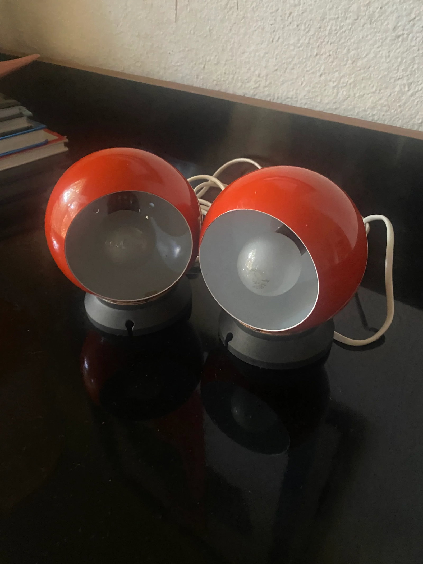60s Abo Rander Magnetic Ball Wall Lamps a Pair - 2