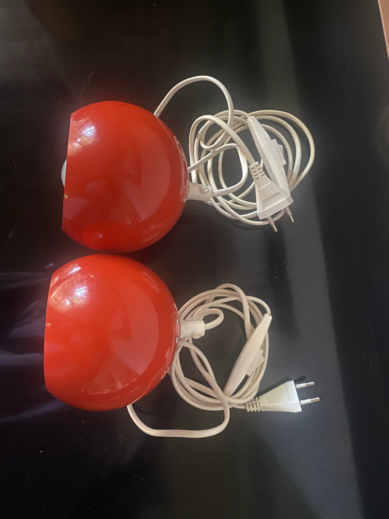 60s Abo Rander Magnetic Ball Wall Lamps a Pair - 6