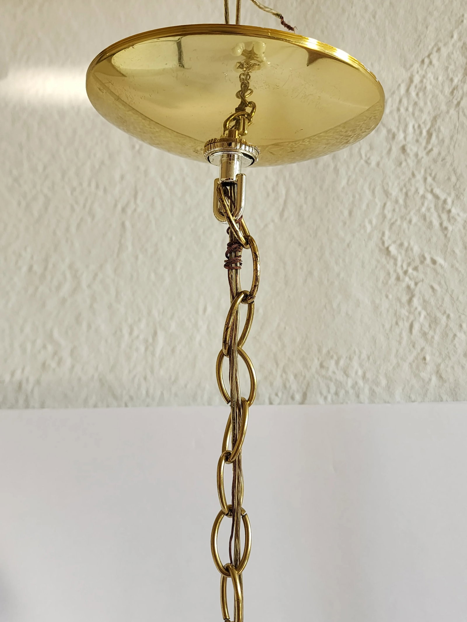 Vintage Sciolari Lightolier Brass Chandelier - 11