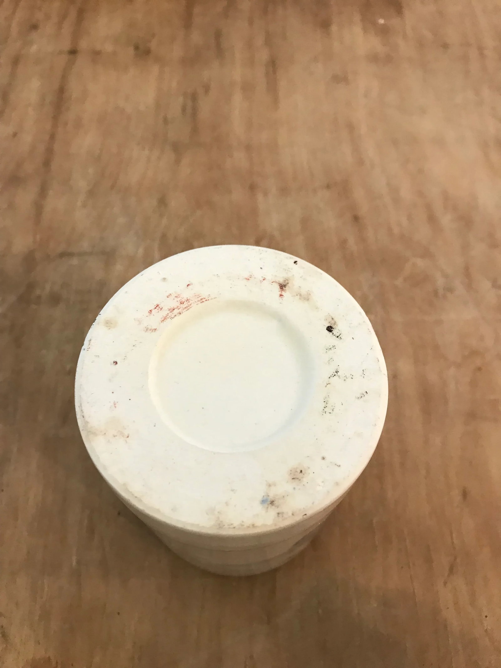 1930s Hand Painted Chinese Brush Pot Cylinder Vase Blue and White - 3