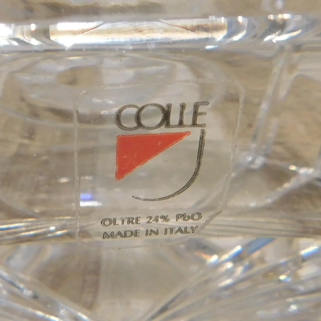 1930s Colle Crystal Perfume Bottle From Italy - 10