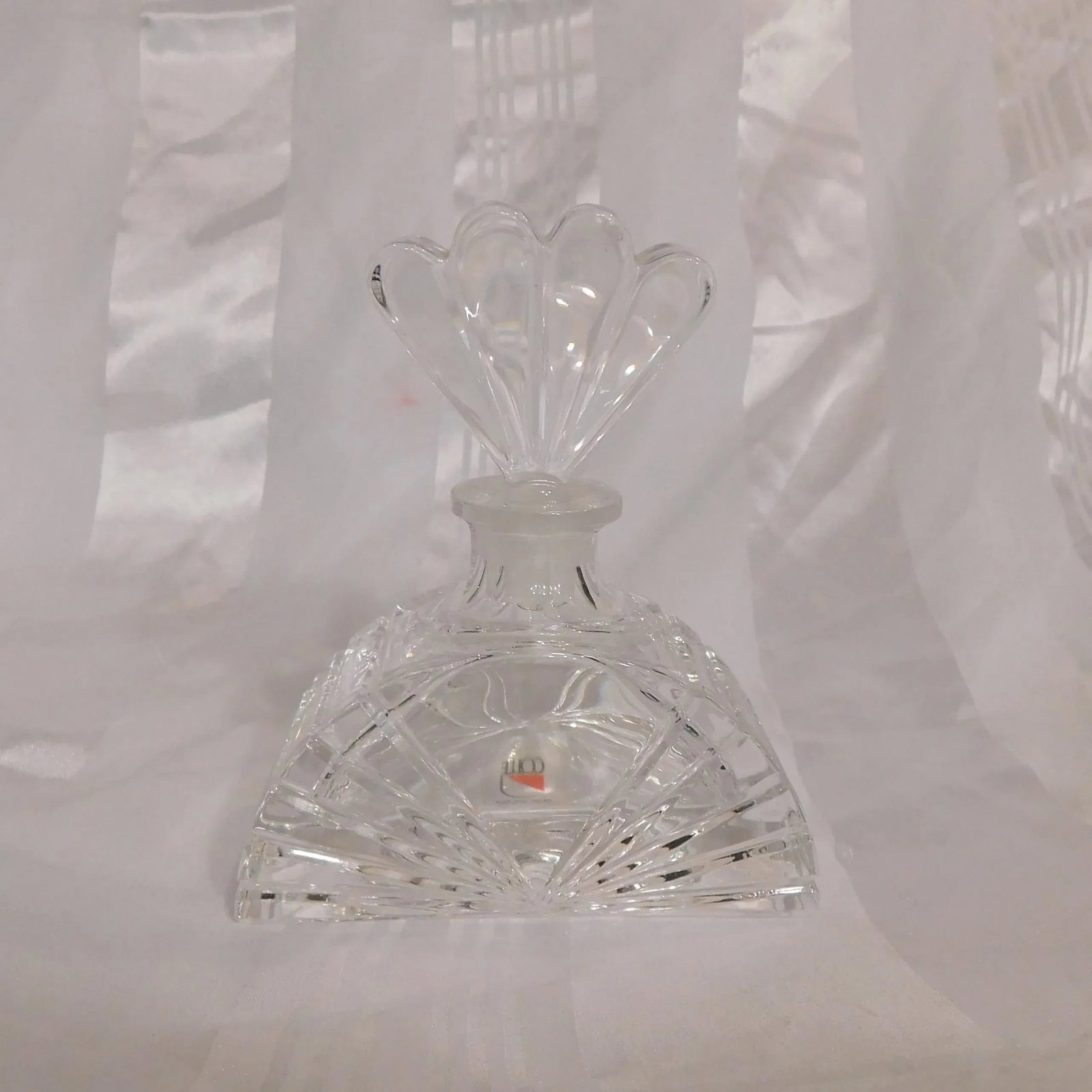 1930s Colle Crystal Perfume Bottle From Italy - 2