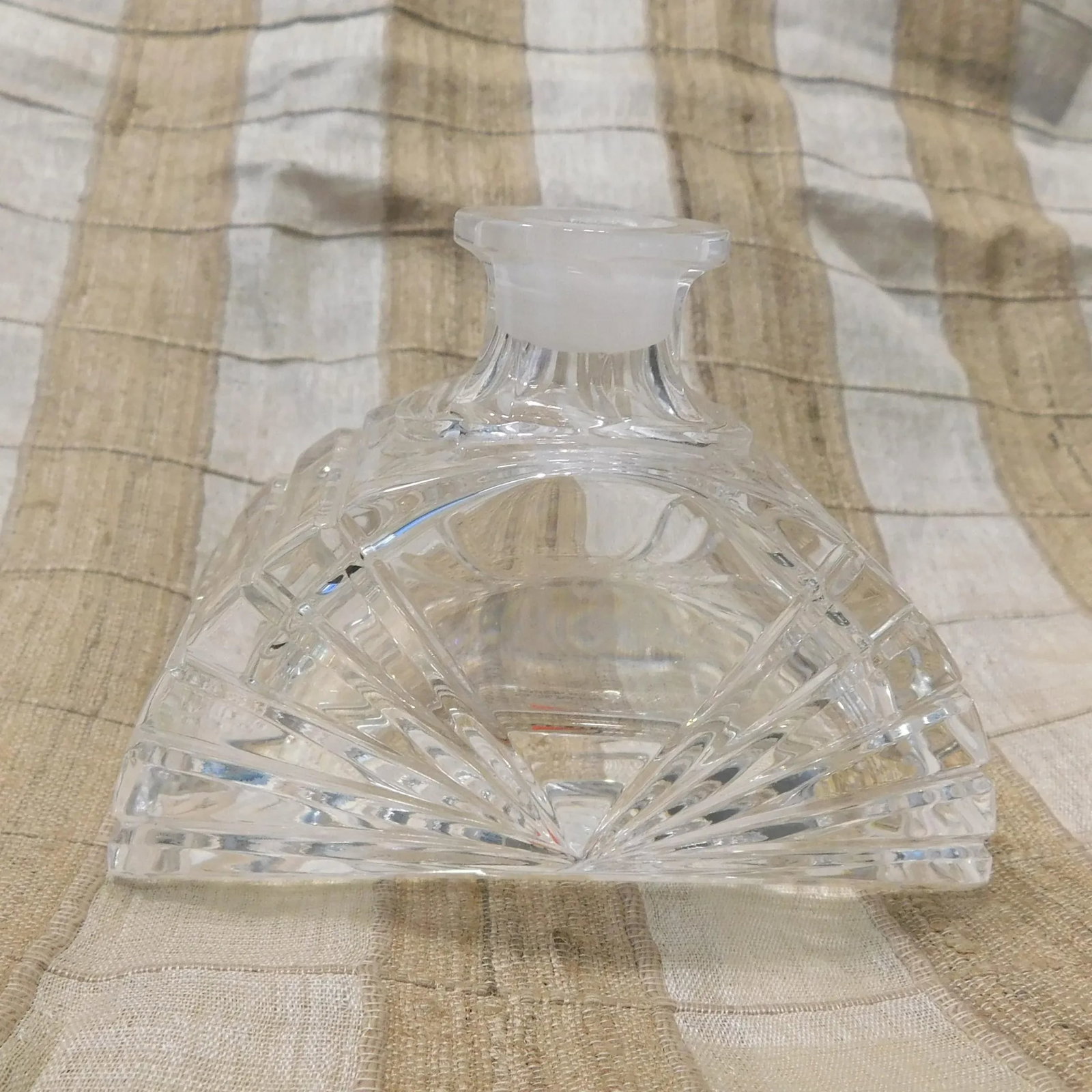1930s Colle Crystal Perfume Bottle From Italy - 4