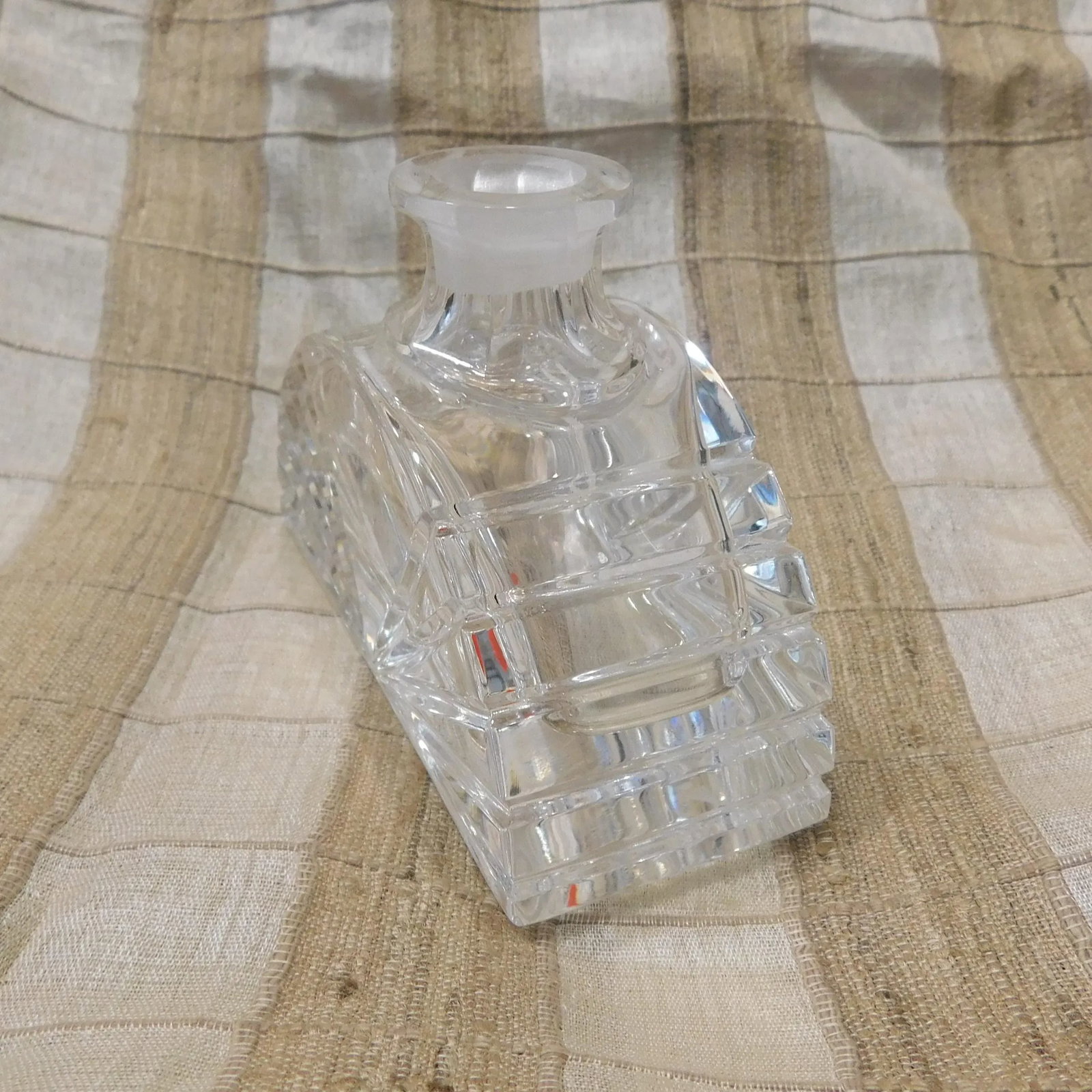 1930s Colle Crystal Perfume Bottle From Italy - 5