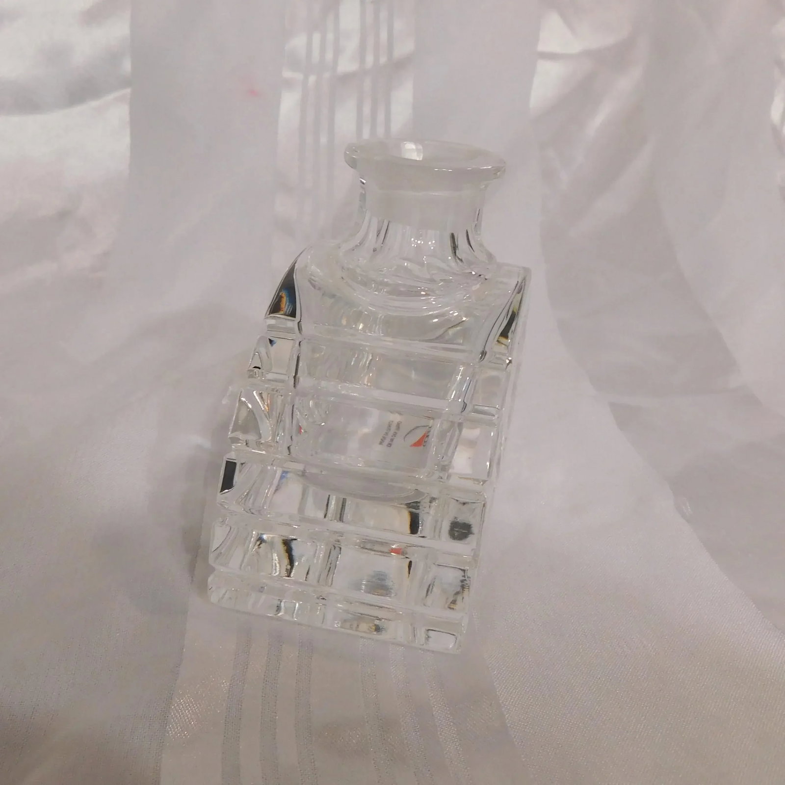 1930s Colle Crystal Perfume Bottle From Italy - 8