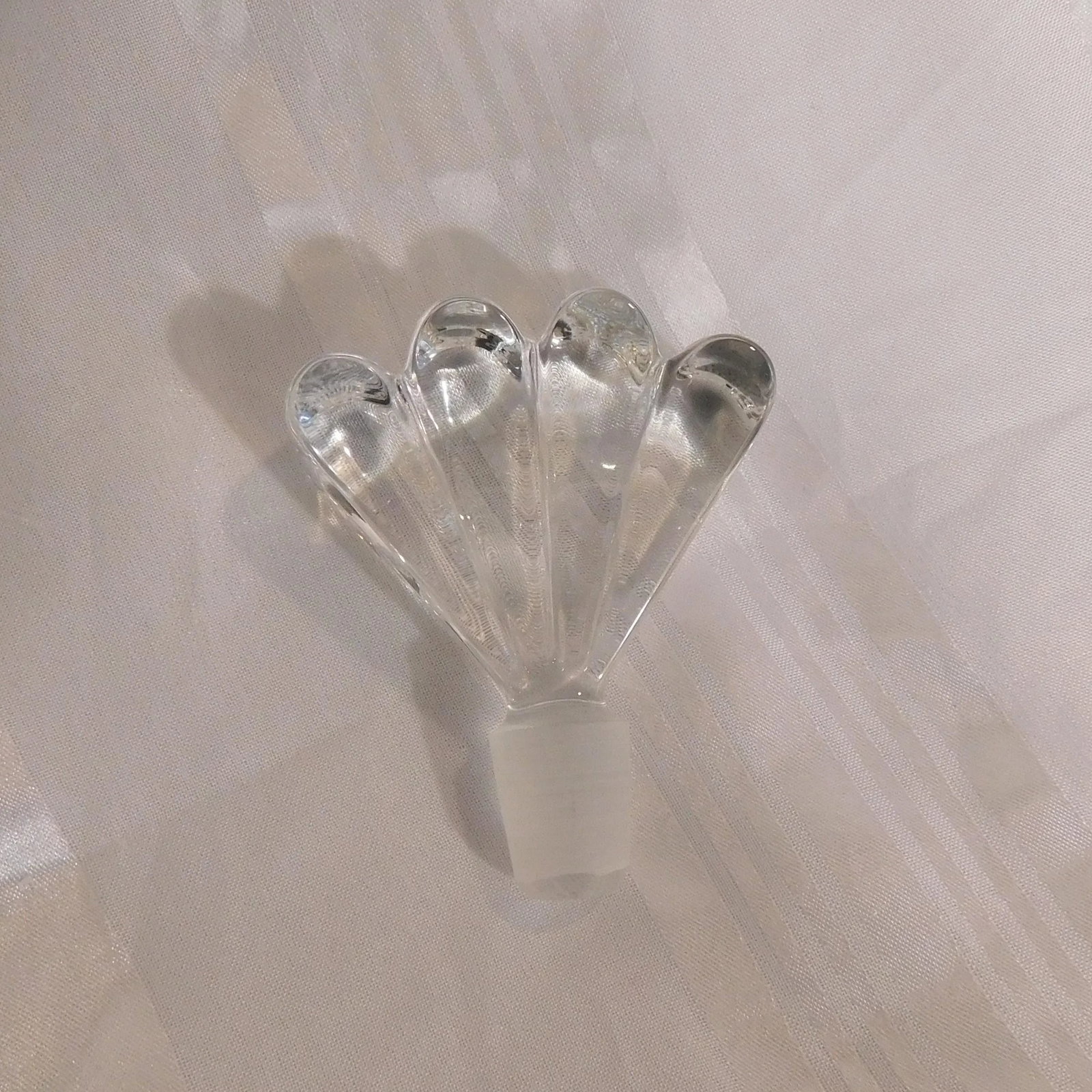 1930s Colle Crystal Perfume Bottle From Italy - 9
