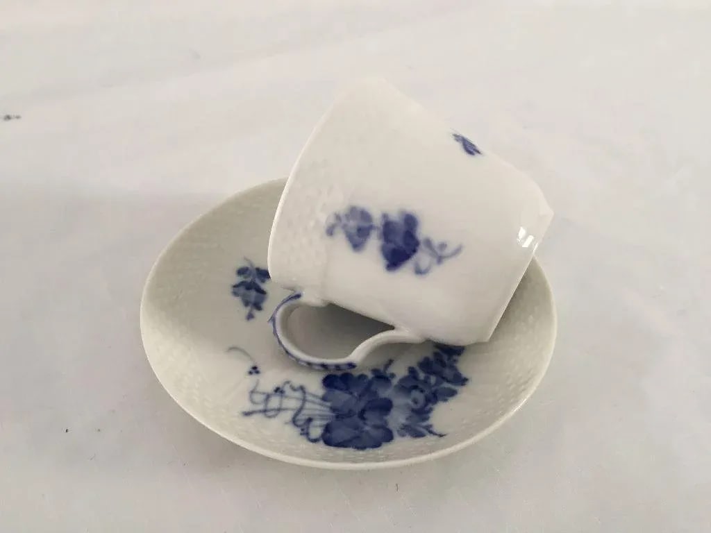 Vintage Royal Copenhagen Demitasse Cup & Saucer - A Pair - 6
