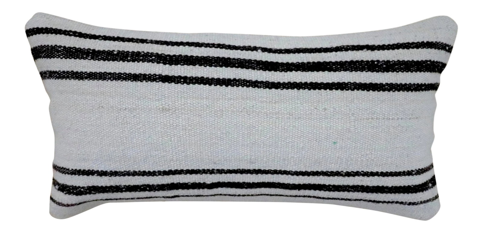 1960s Kilim Lumbar Pillow Cover: This is a vintage handmade lumbar pillow from the 1960s. Zipper closure Insert Not Included Recommened Size: 12" x 24" Vintage Condition: Imperfections: Some Imperfections Condition Notes: Very Good C