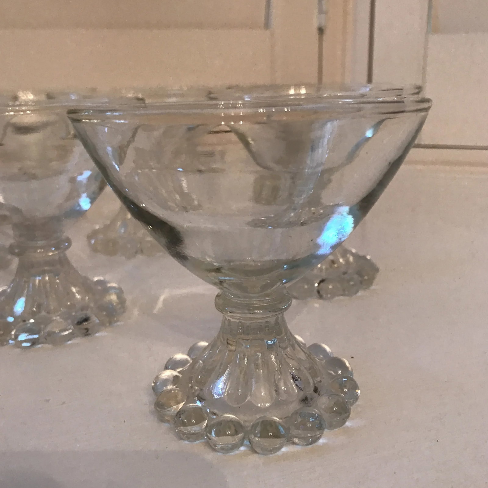 1940's Vintage Shabby Chic Boobie Glasses- Set of 10 - 2
