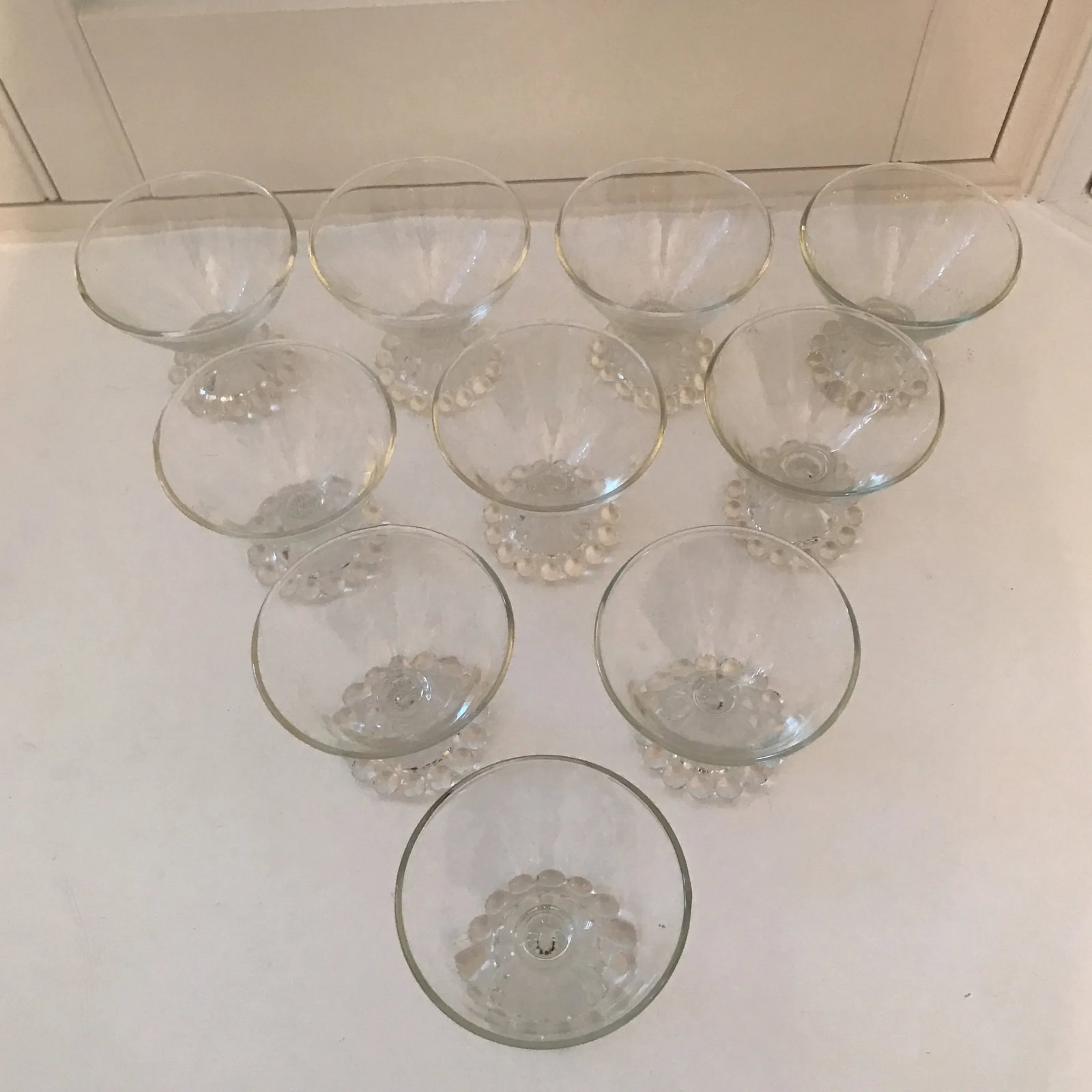 1940's Vintage Shabby Chic Boobie Glasses- Set of 10 - 7