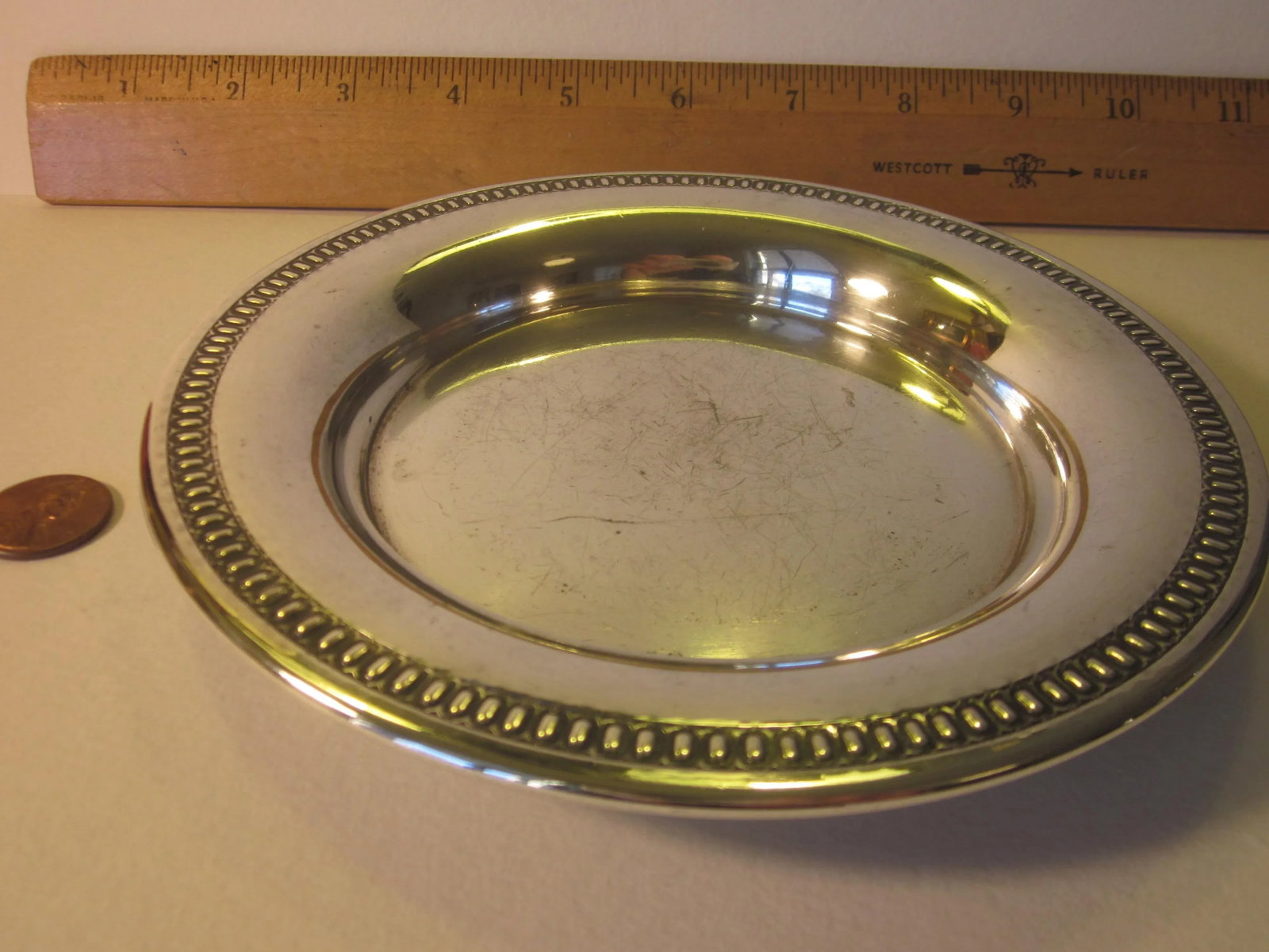20th Century Traditional Silverplate Salver - 2