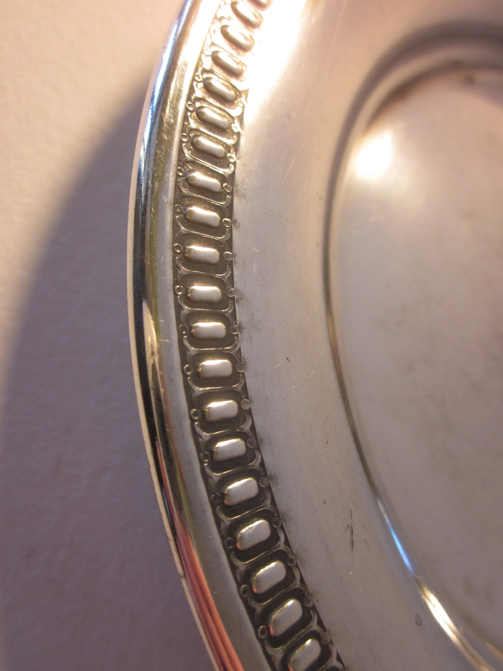 20th Century Traditional Silverplate Salver - 4