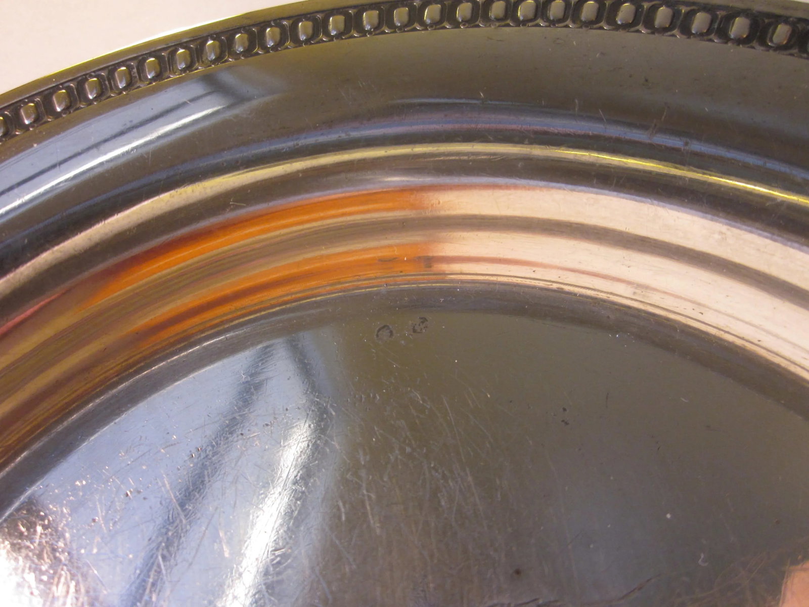 20th Century Traditional Silverplate Salver - 5