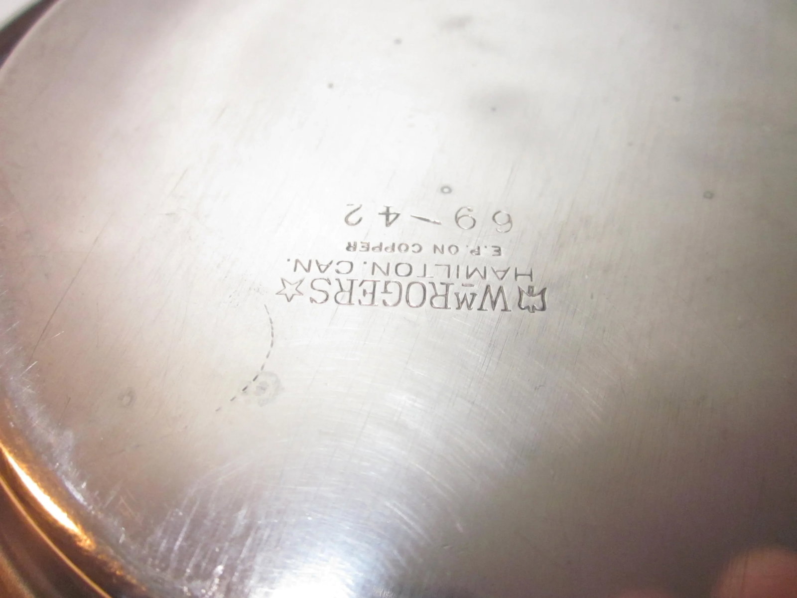 20th Century Traditional Silverplate Salver - 6